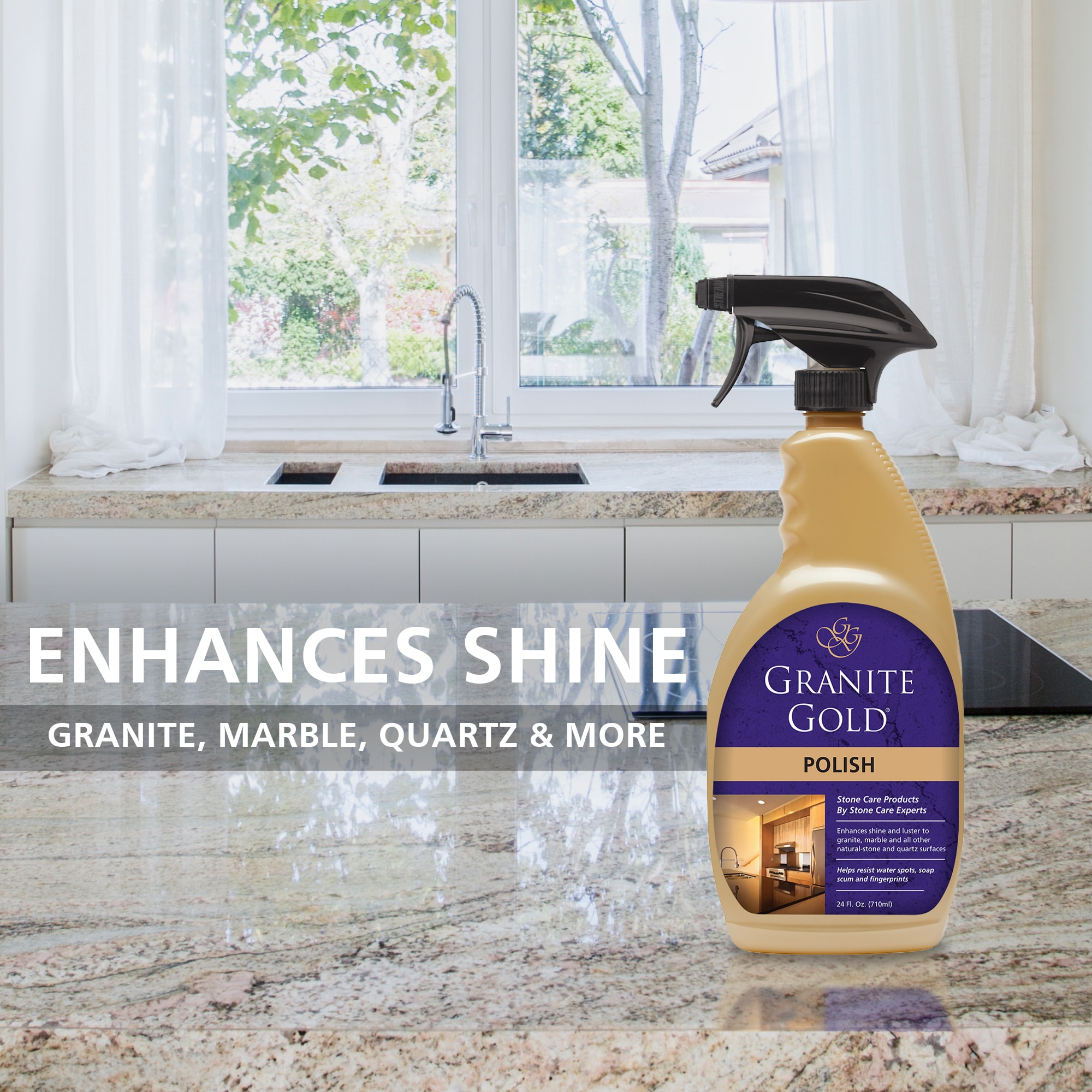 Granite Gold Stone & Tile Floor Cleaner - 32 fl oz bottle