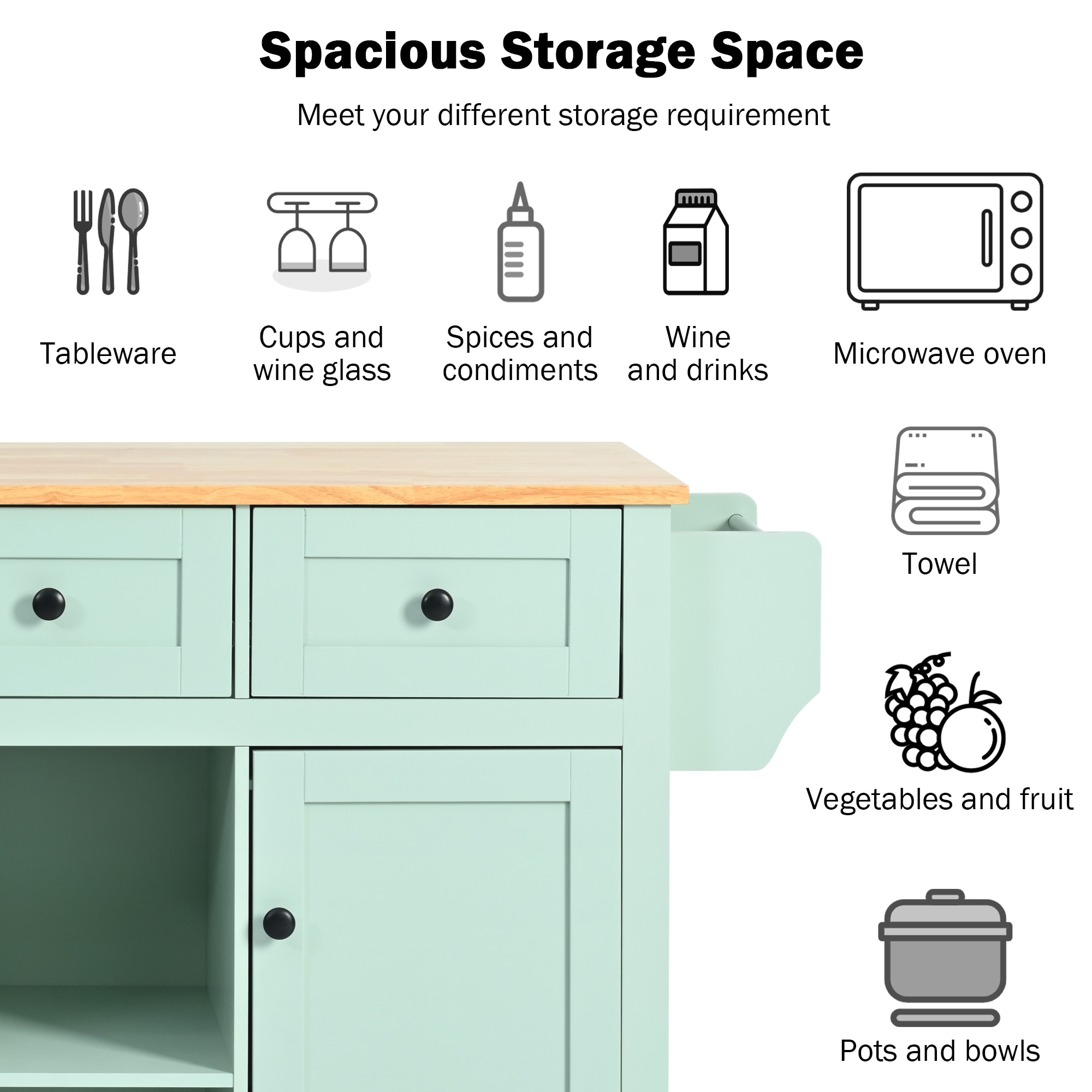 SINOFURN SYB260051GN Kitchen-Furniture - View #16