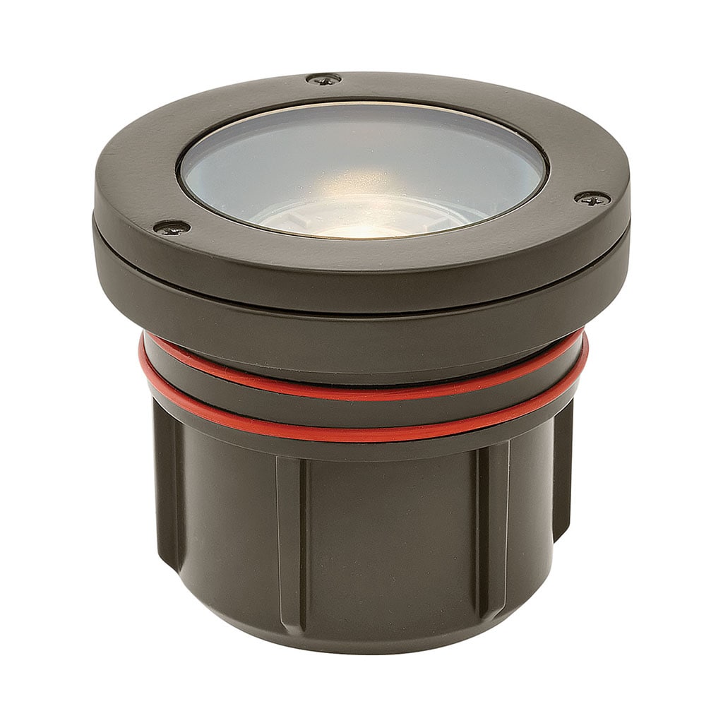 Hinkley 15702BZ-12W3K Lumacore Flat Top 12 -Watt ( 60 W Equivalent ) Bronze Low voltage Hardwired LED Well Light