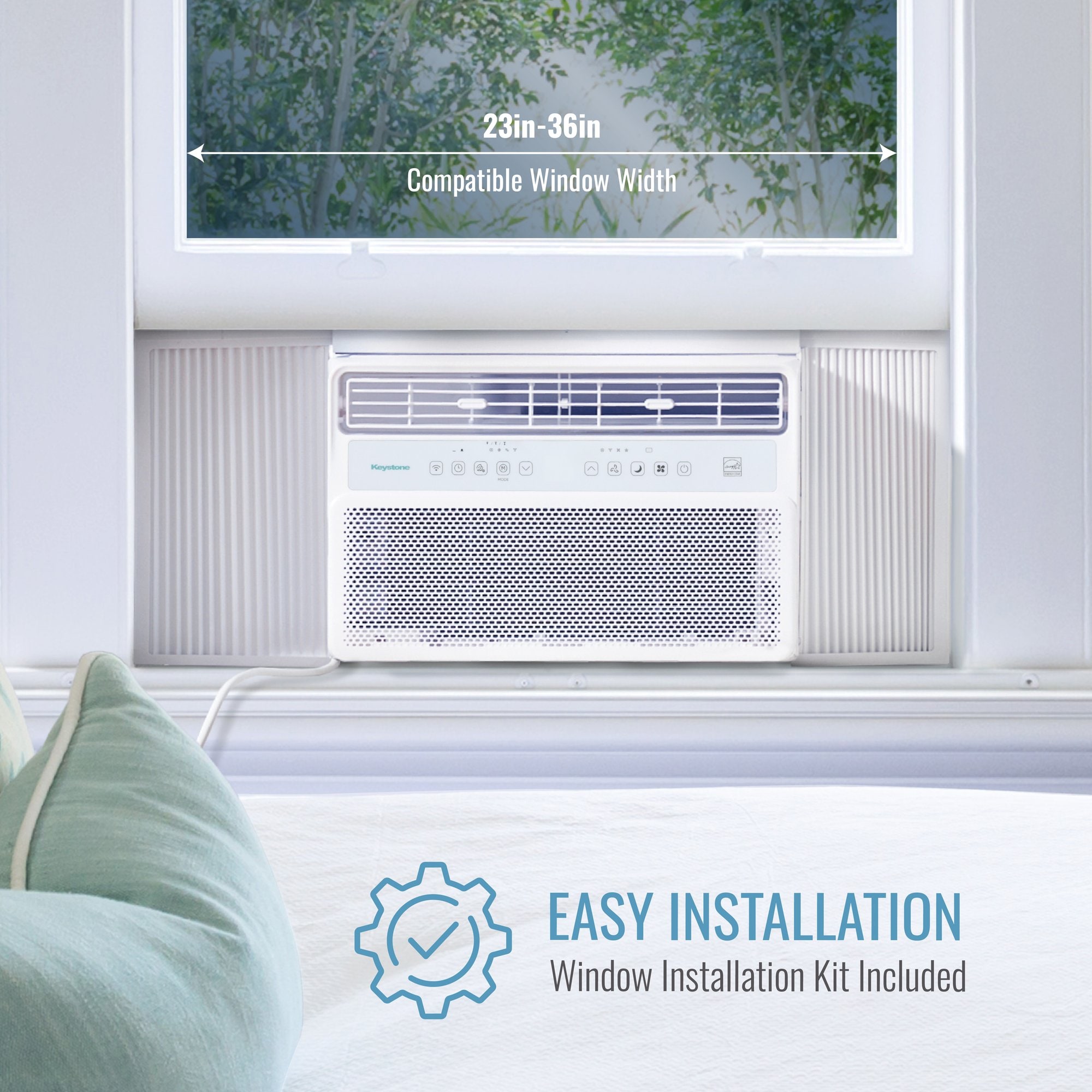 Keystone KSTAW141WA Window-Air-Conditioners - View #7
