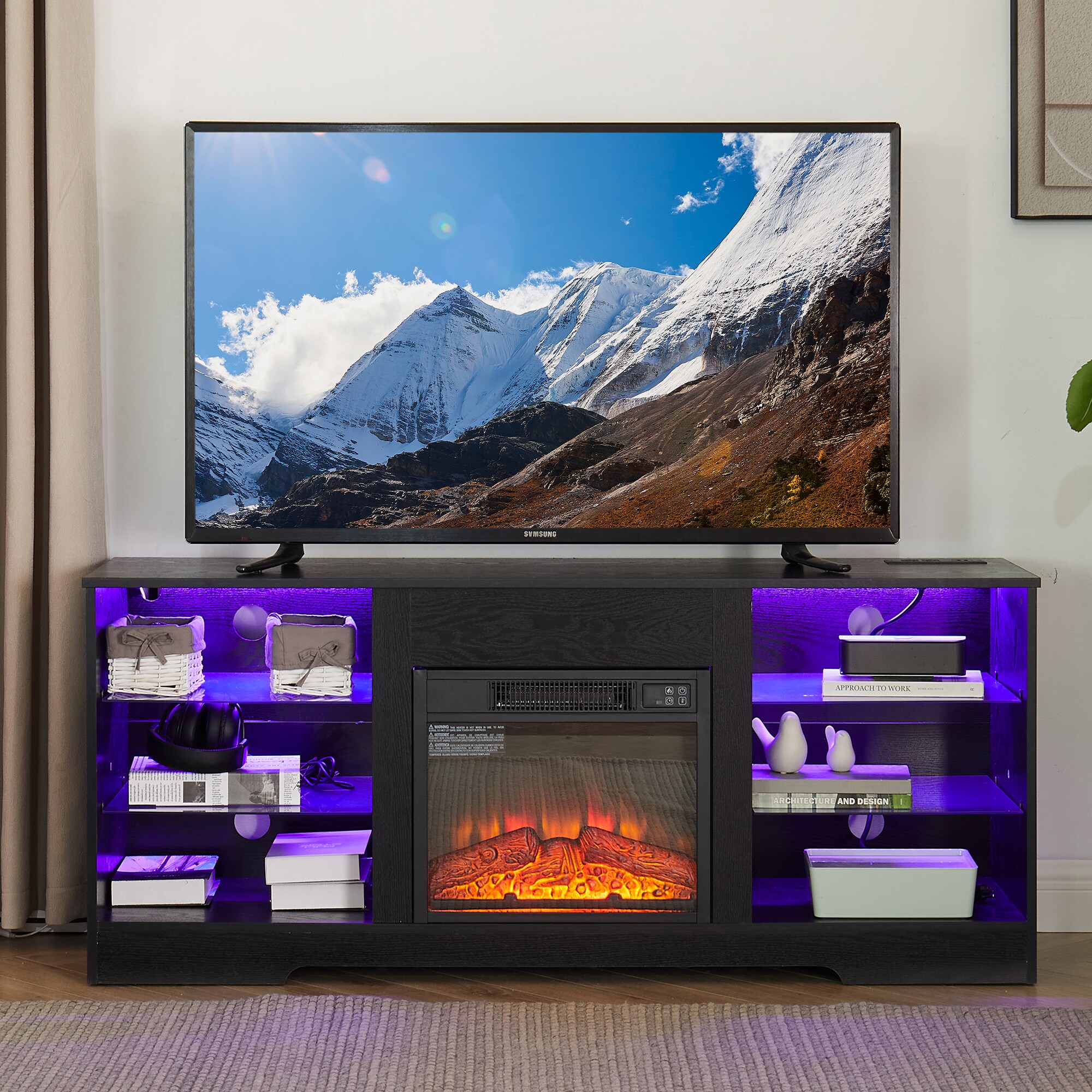 SINOFURN SYC160002LG Electric-Fireplaces - View #2