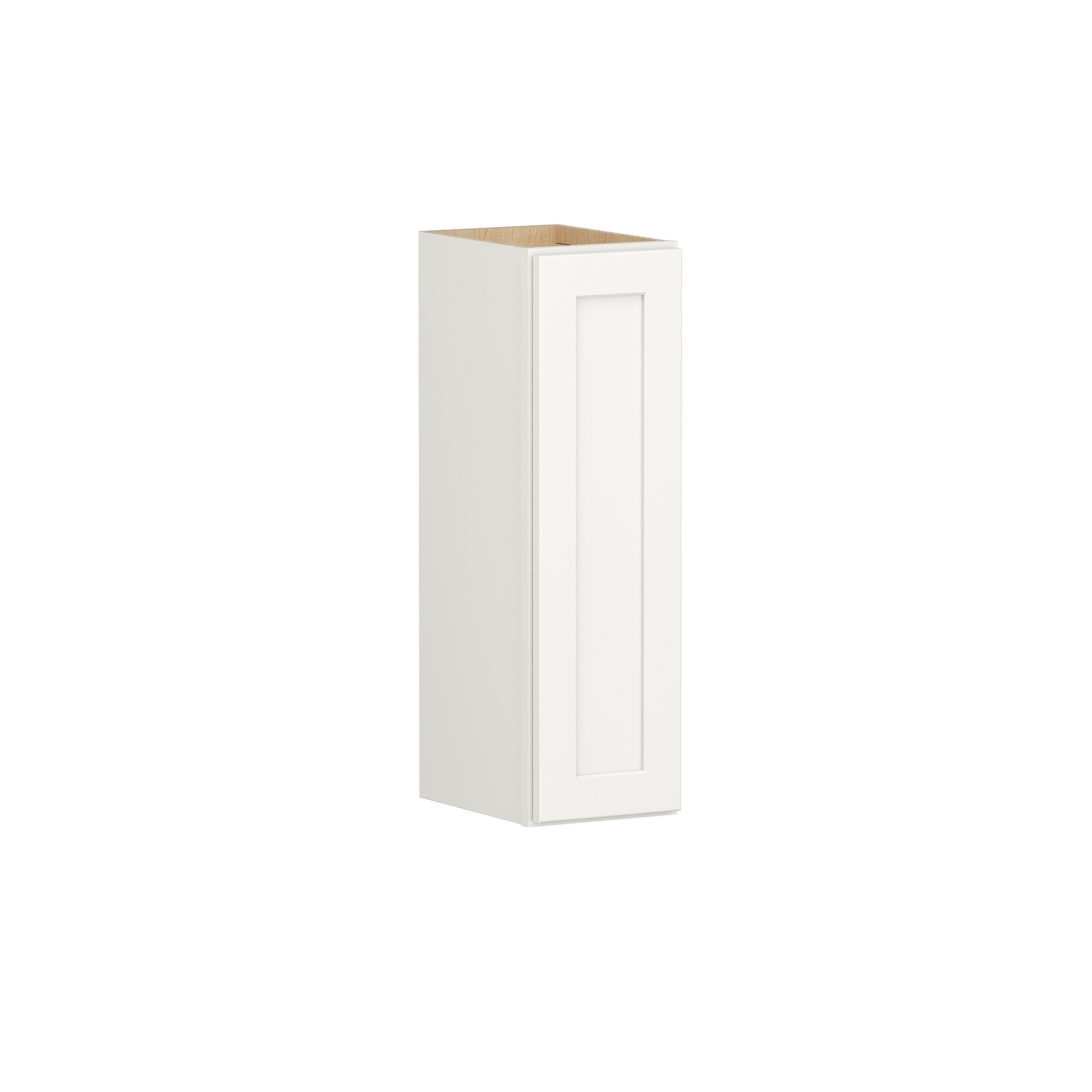 Shenandoah PRO Express SPE 90MPS-1090 Breckenridge 9-in W x 30.125-in H x 12-in D Linen Full Overlay Wall Fully assembled Plywood Cabinet (Recessed Panel Shaker)