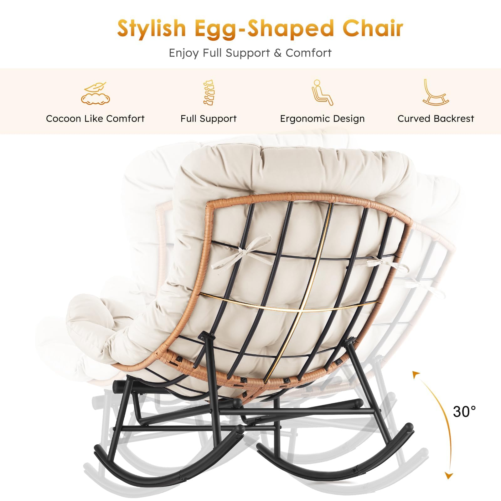 GarveeLife FLYPPG33NMRRDQ Patio-Chairs - View #4