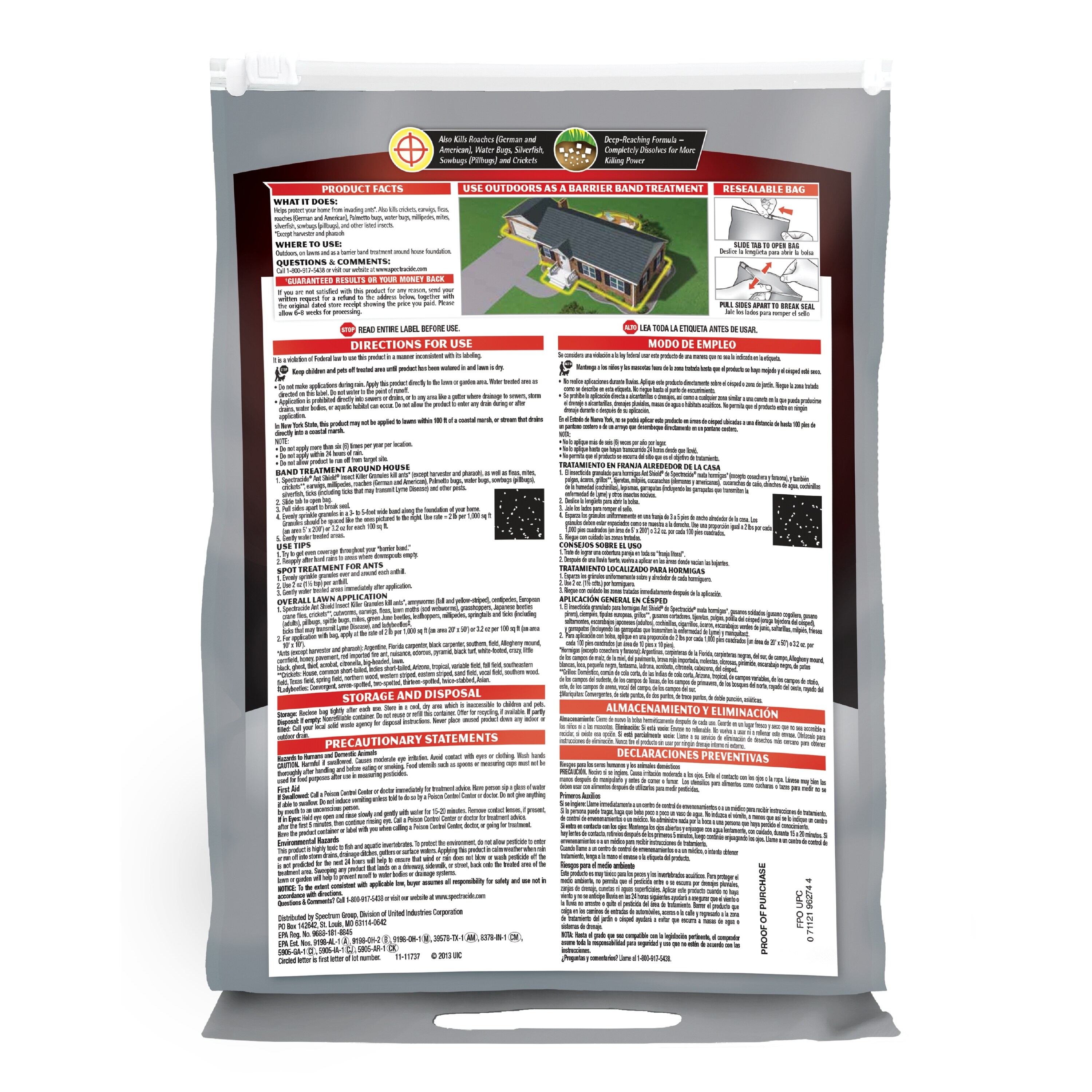 Spectracide HG-96274-1 pesticides - View #2