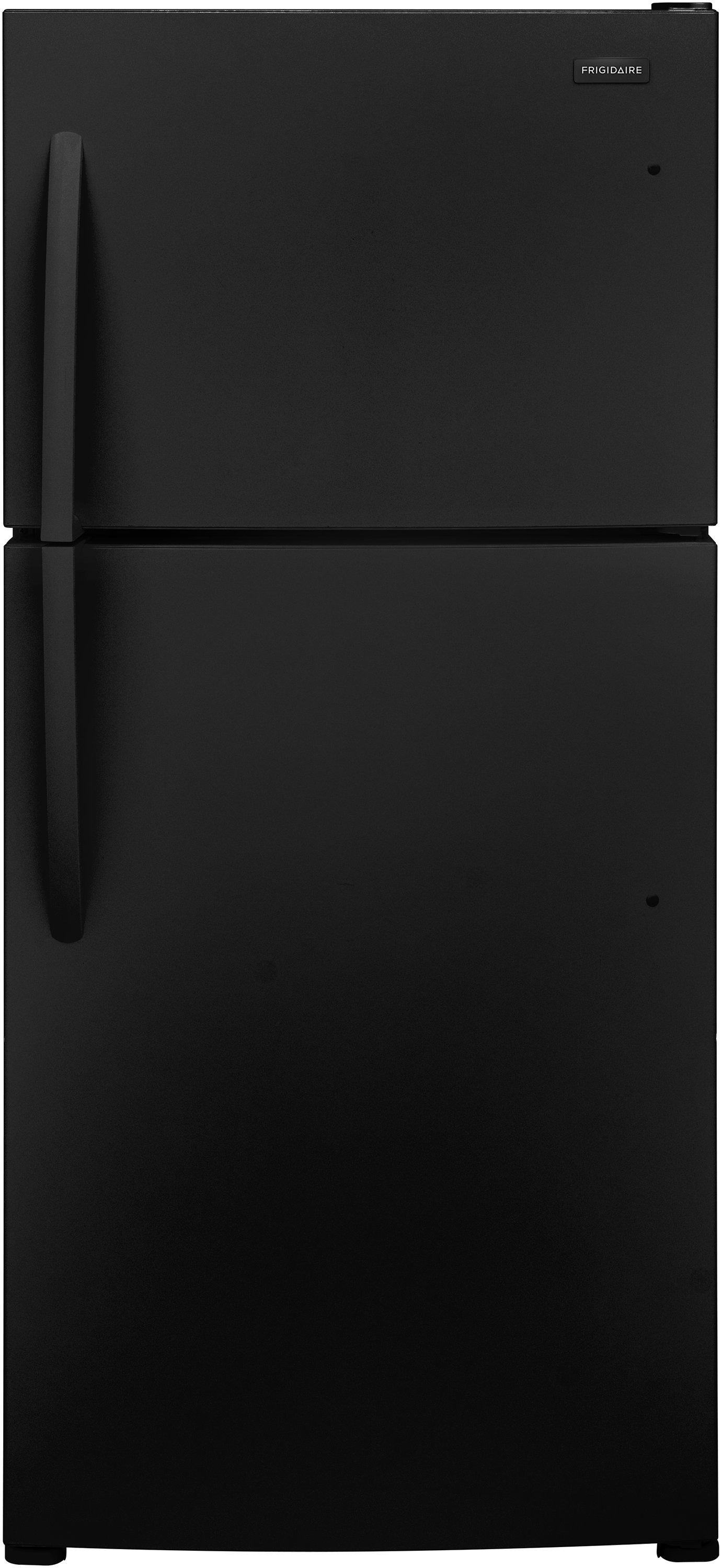 Frigidaire 20-cu ft Top-Freezer Refrigerator (Black) ENERGY STAR in the ...