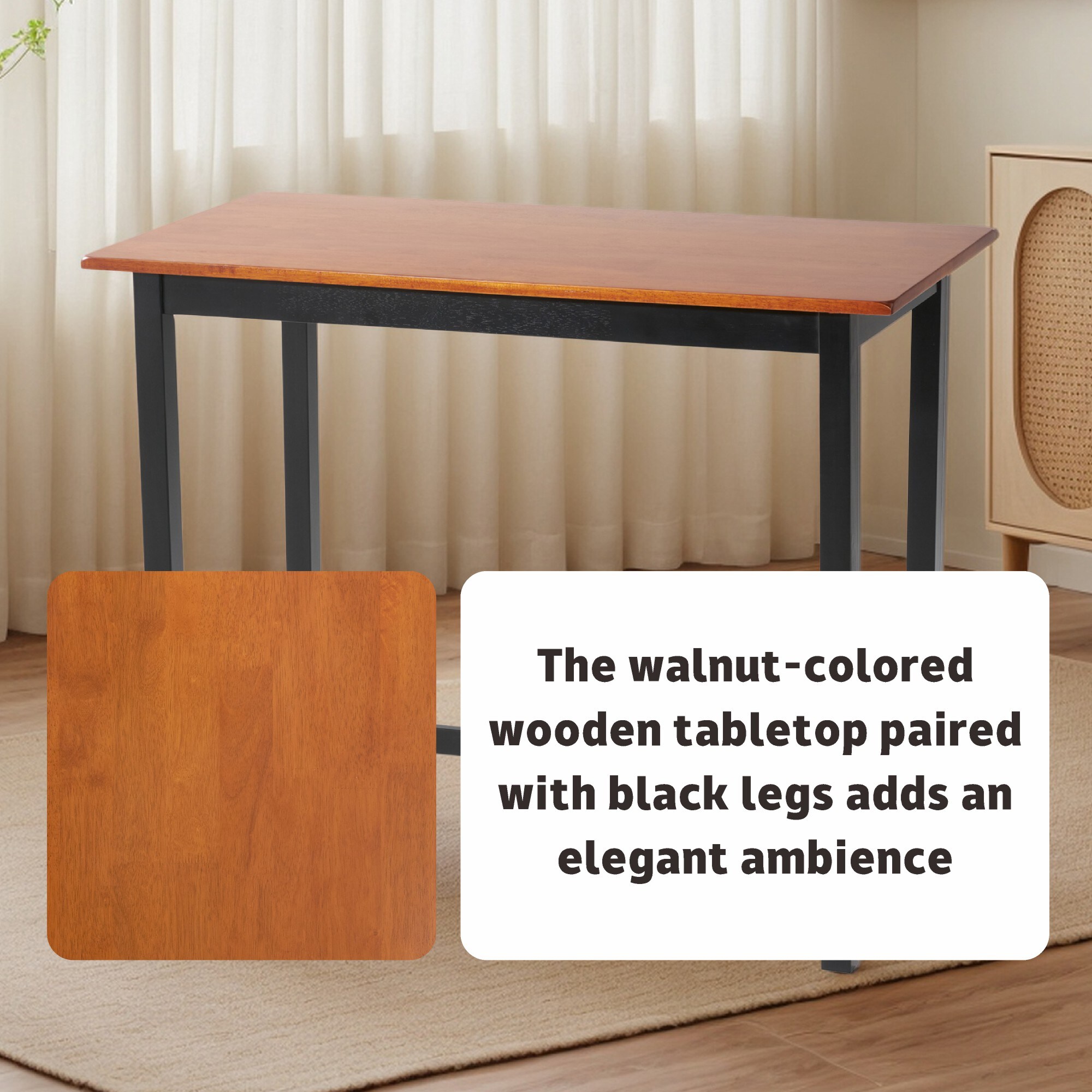 Hrinhom HC-N7007-WALNUT Dining-Sets - View #9