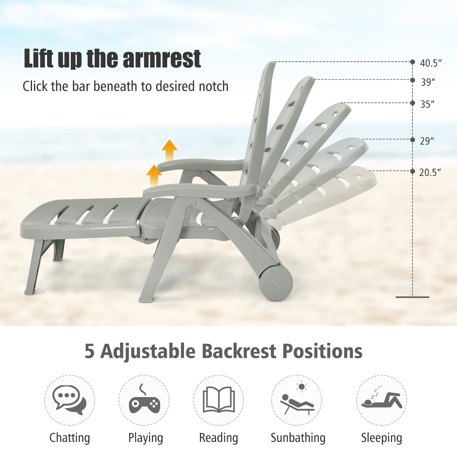 Costway CSHY001082 Patio-Chairs - View #6