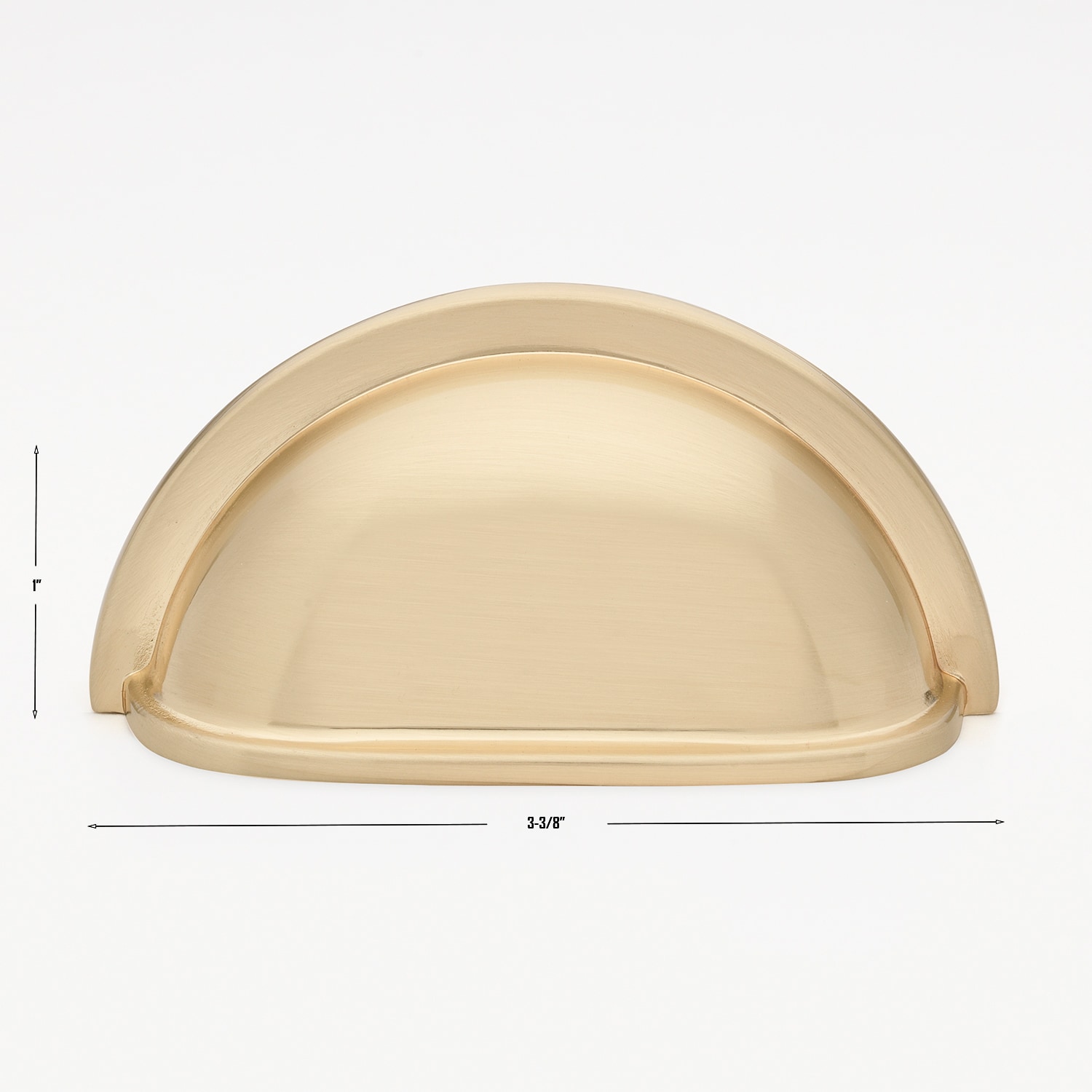 GlideRite Hardware 953-CHPG-5 Cabinet-Pulls - View #4