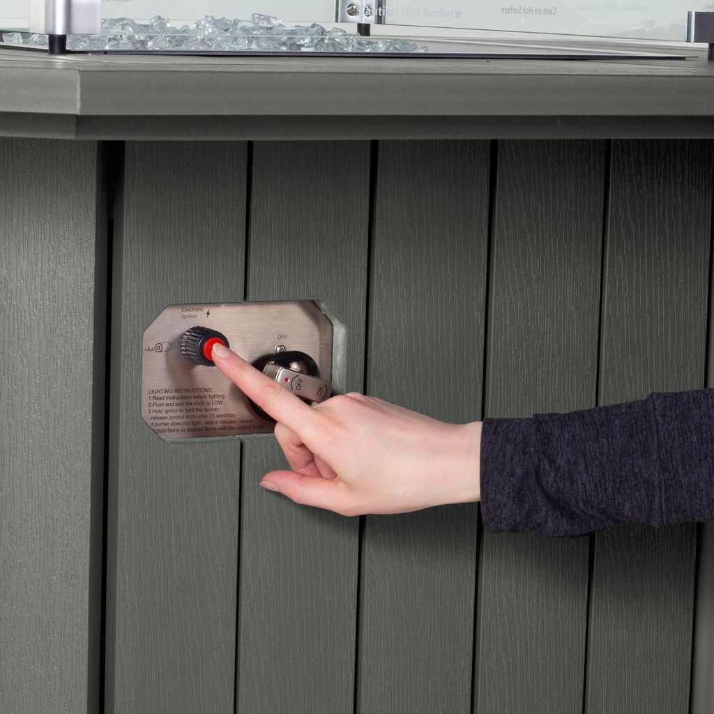 highwood AD-FIREPIT01-CGE Outdoor-Gas-Firepits - View #6