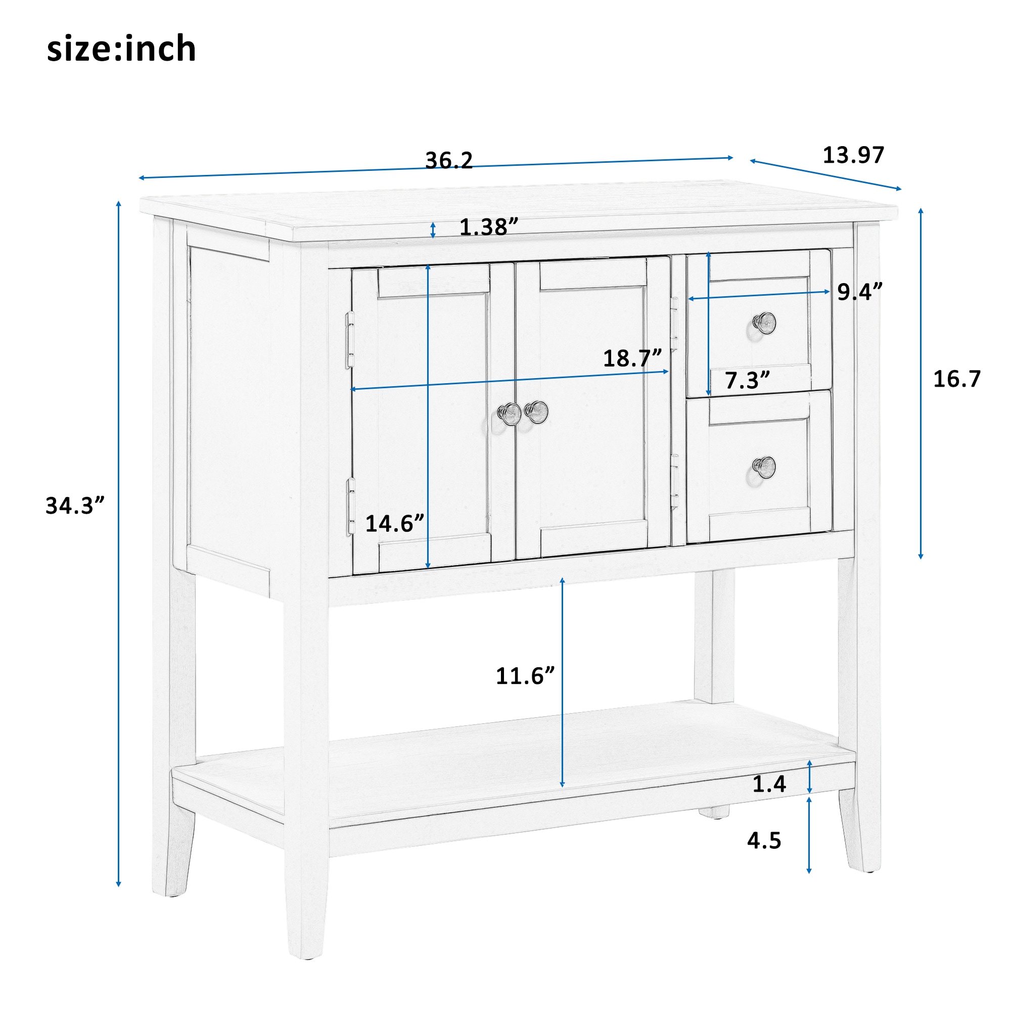 CASAINC BH-498AAD Console-Sofa-Tables - View #12
