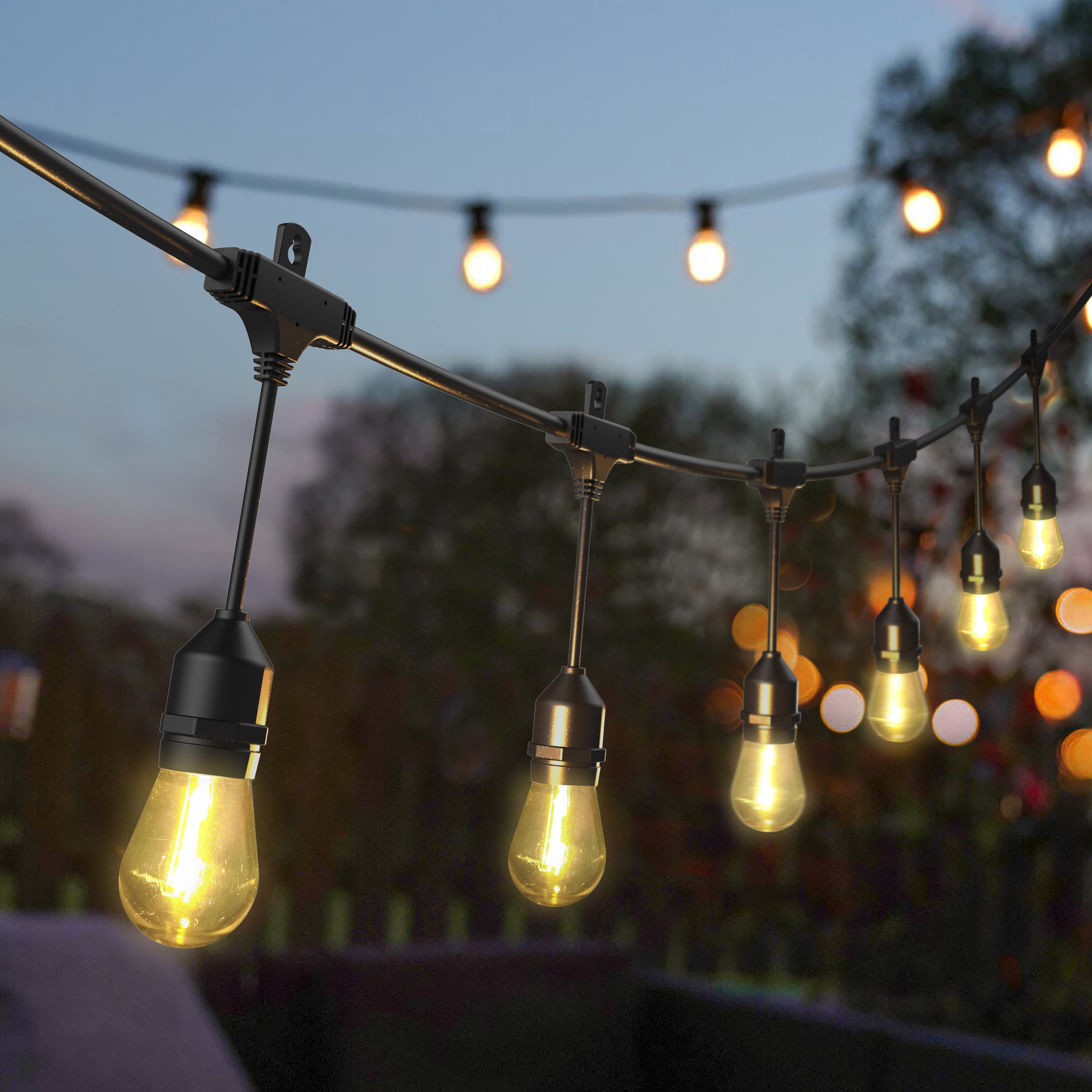 Westinghouse SR25ST01A08 Patio-String-Lights - View #3