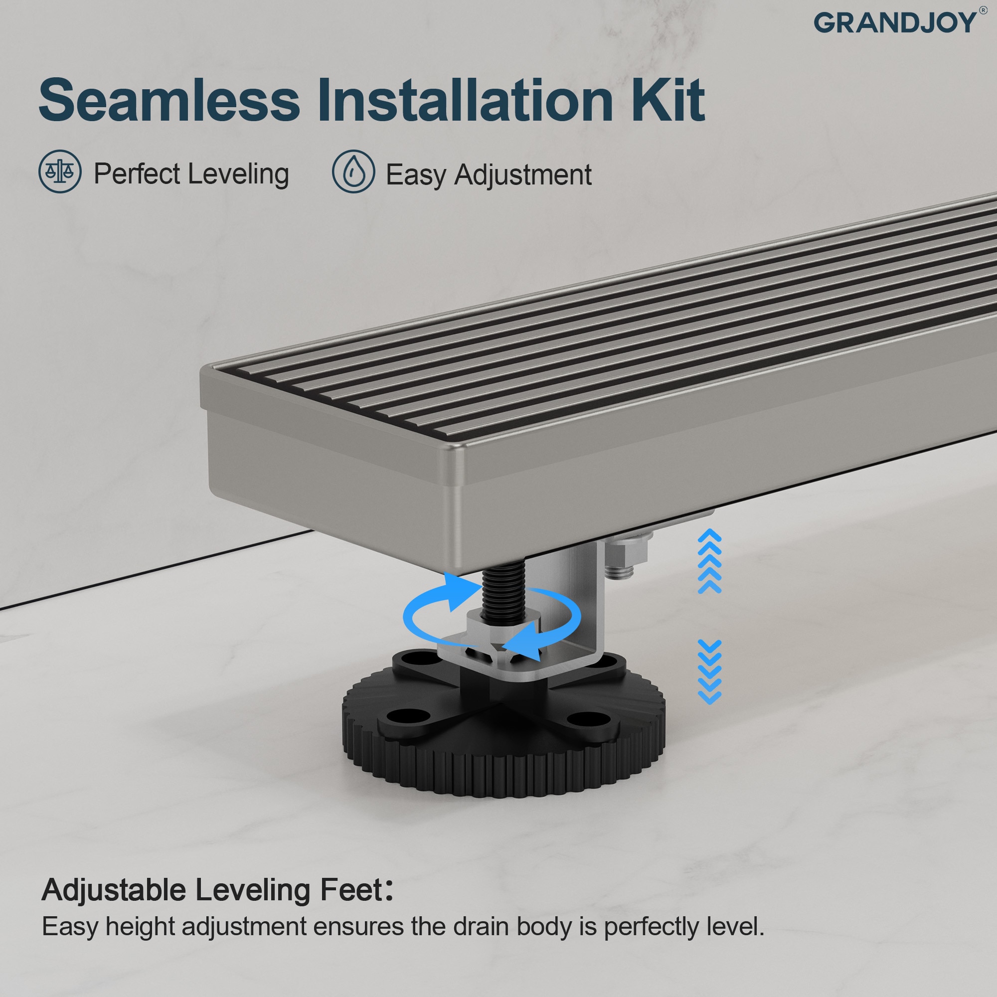 GRANDJOY SGF30GJ-82D-BN Drains-Flanges - View #7