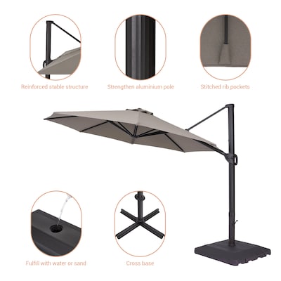 Cantilever Patio Umbrellas & Accessories at