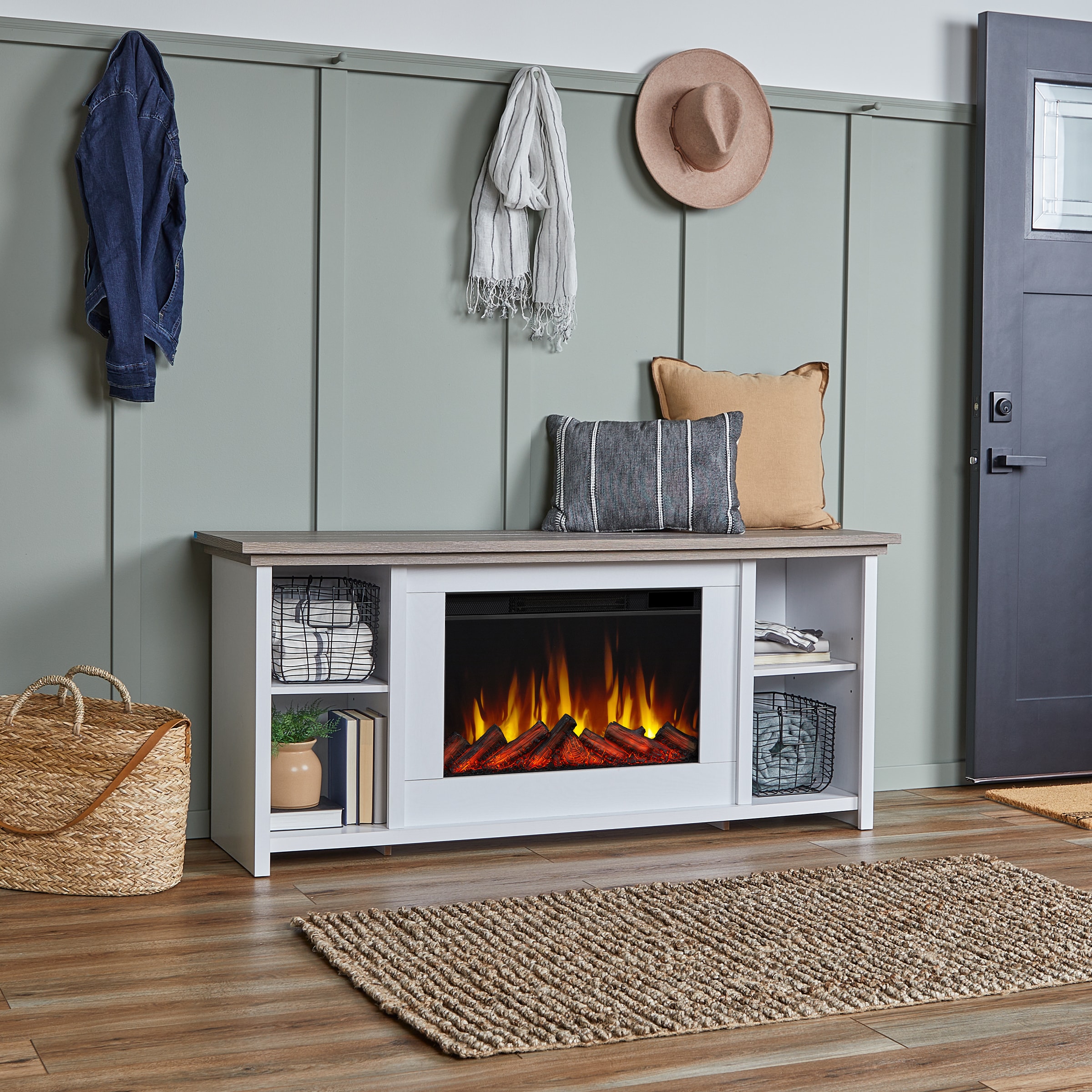 Real Flame 13055E-WHT Electric-Fireplaces - View #15