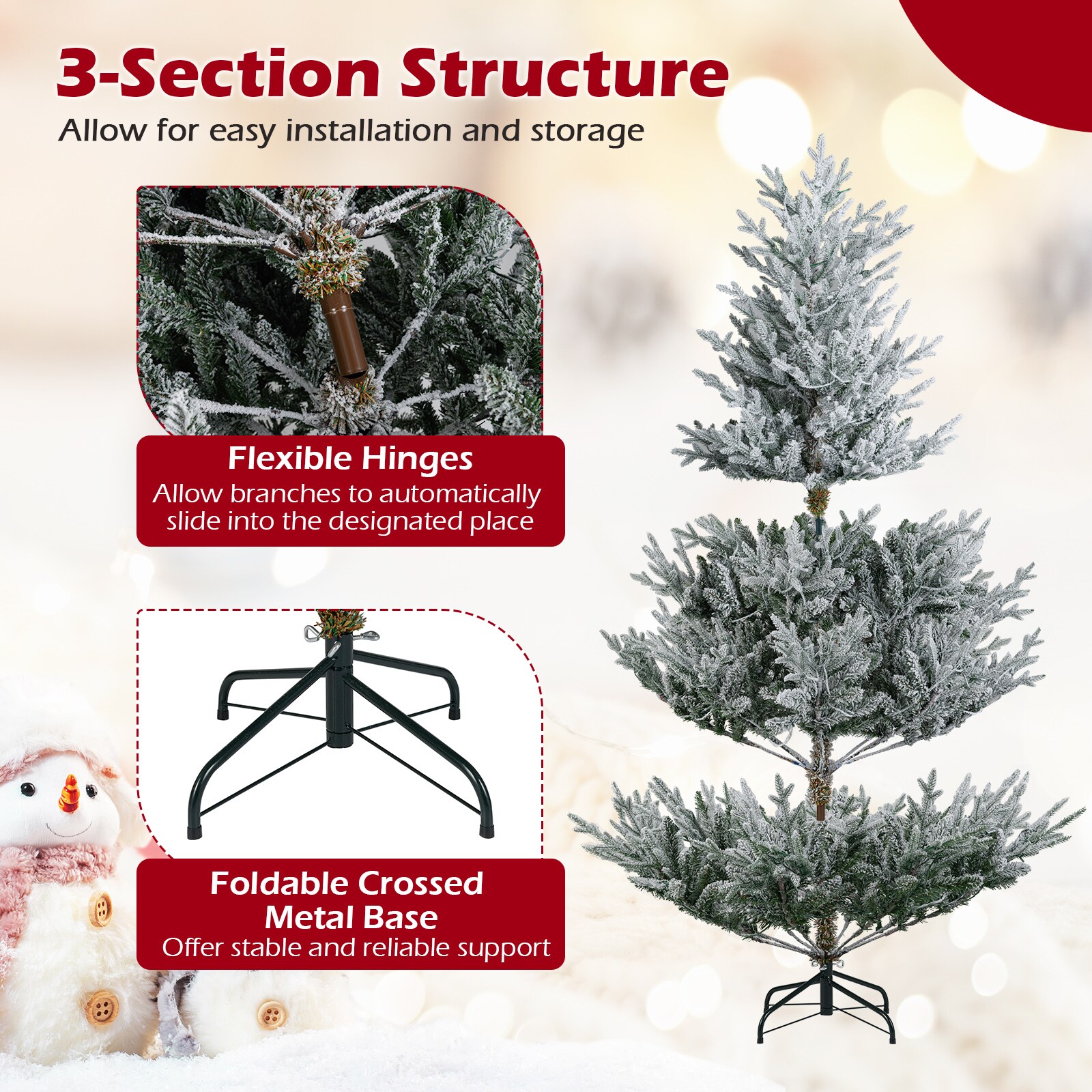 LIVIZA HYS25167US6 Artificial-Christmas-Trees - View #7