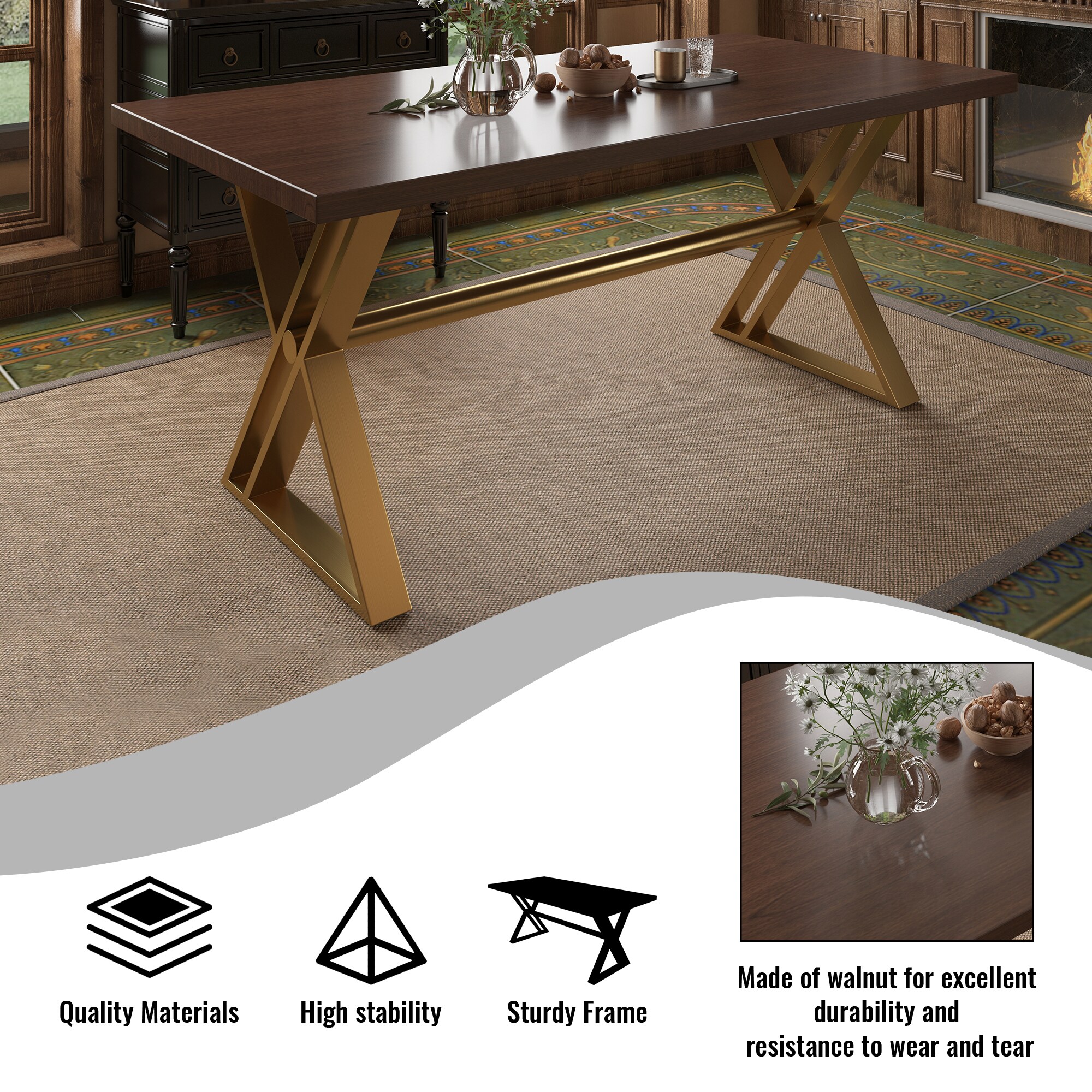 Clihome CL-HTMJJ-180 Dining-Tables - View #14