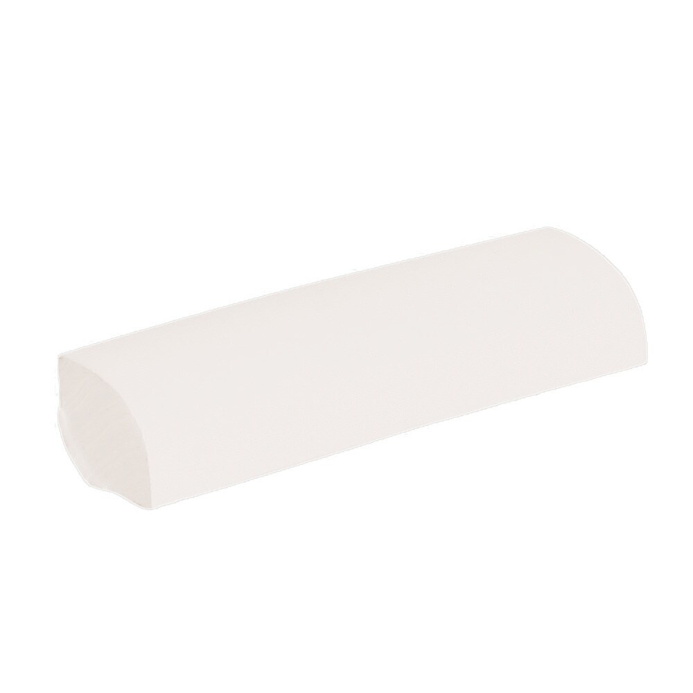 Flexco CF166V1P029 Arctic White 0.5-in T x 0.5-in W x 1440-in L Vinyl Floor Quarter Round