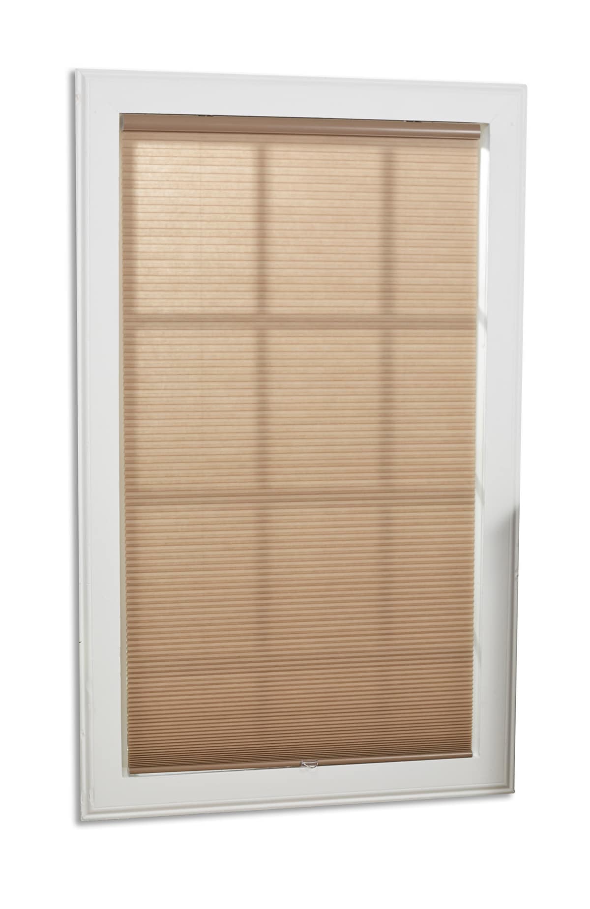 allen + roth 34-in x 64-in Linen Light Filtering Cordless Cellular shade Shade