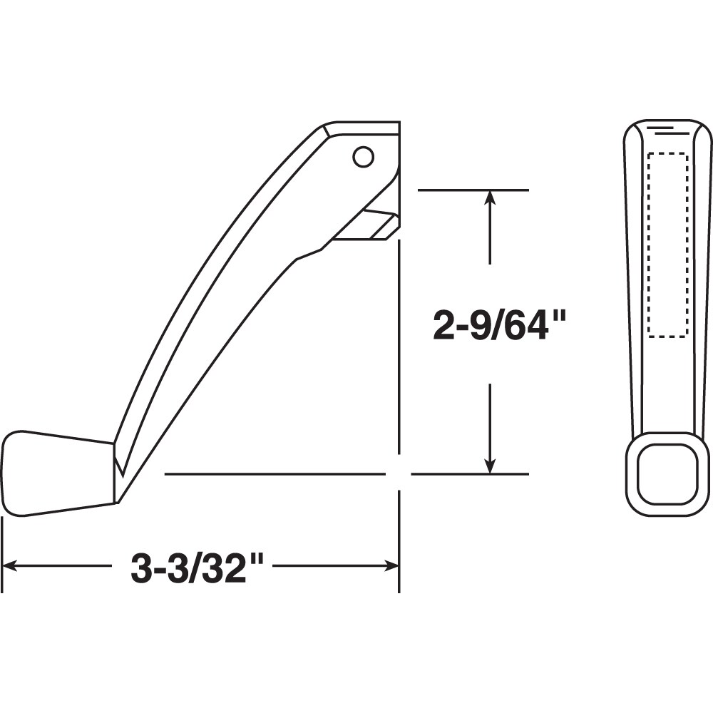 Prime-Line TH 22245 Casement-Window-Crank-Handles - View #2