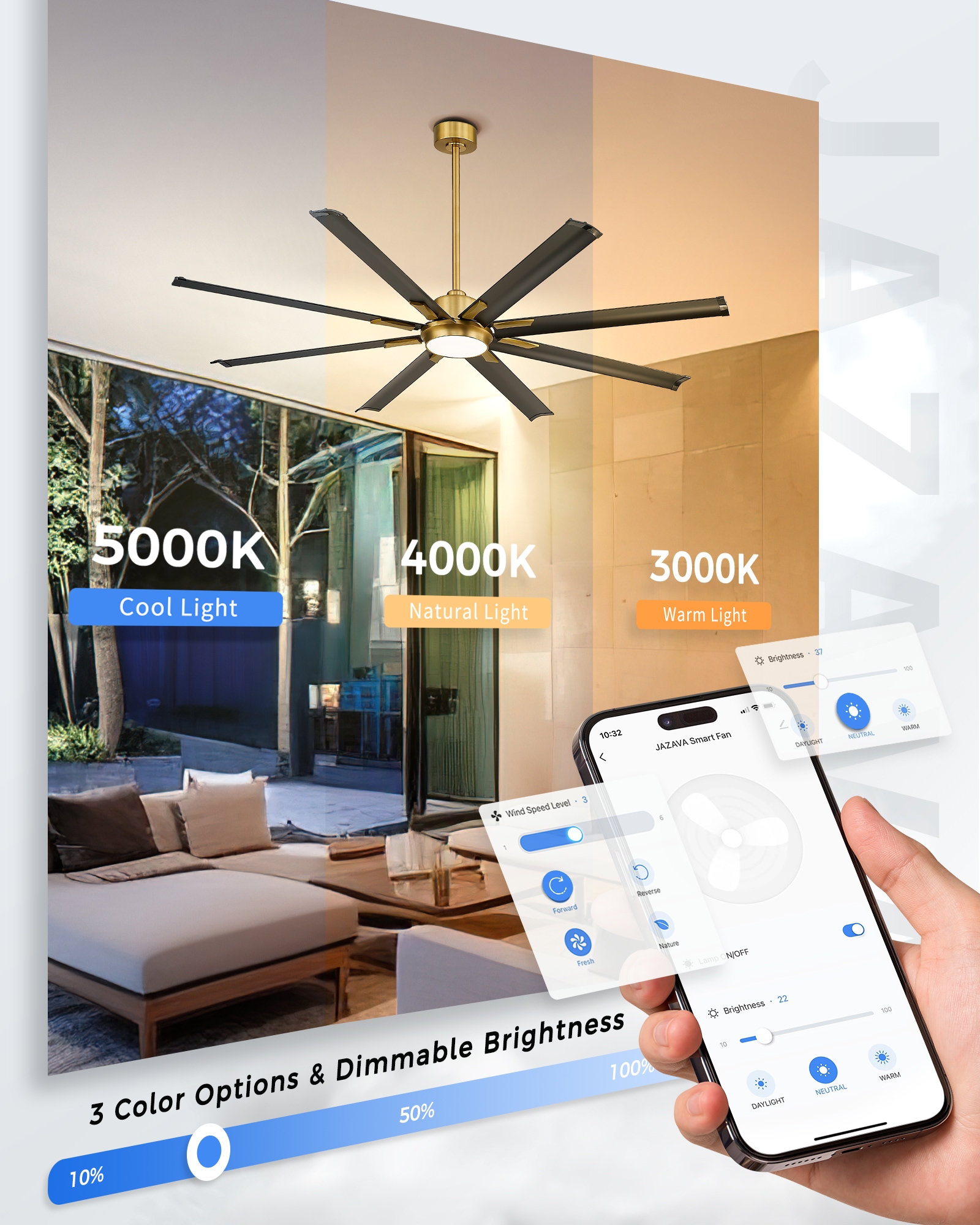 LTMATE LSLT-CF04BGB-72 Ceiling-Fans - View #7