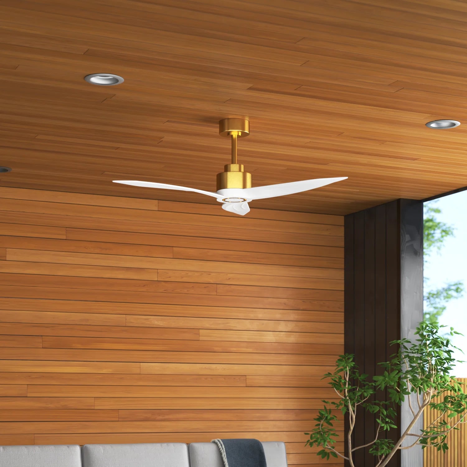 MLIAN HSCF-BS56-WH Ceiling-Fans - View #2