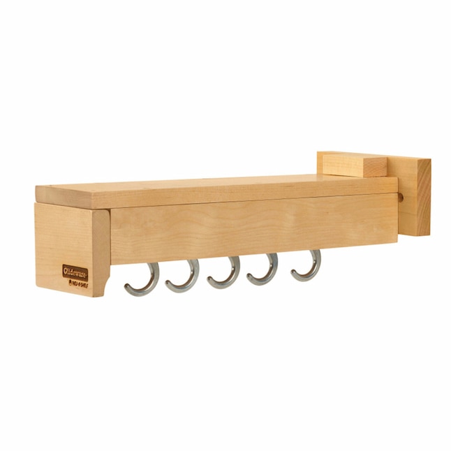 Rev-A-Shelf 14-in W x 4.13-in H-Tier Cabinet-mount Wood Soft Close