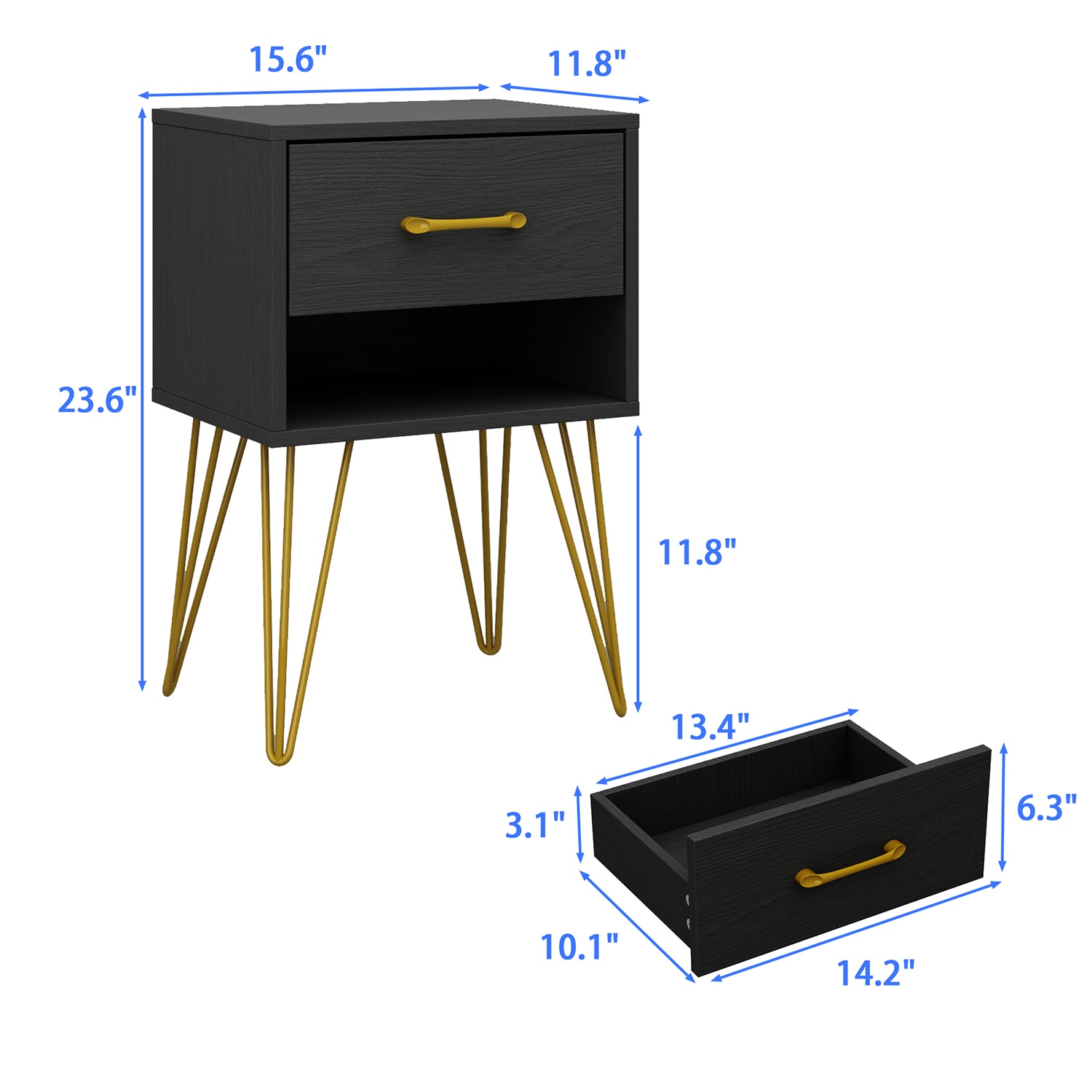 FUFU&GAGA LJY-KF200147-03 nightstands - View #9