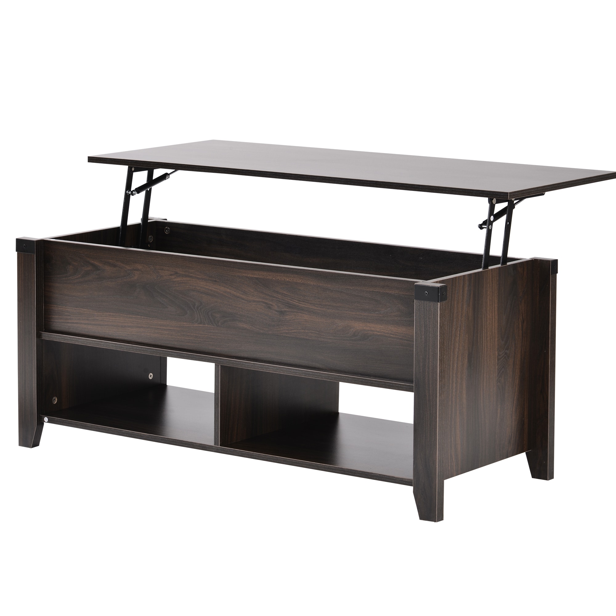 CASAINC BH-728AAC Brown Wood Modern Coffee Table