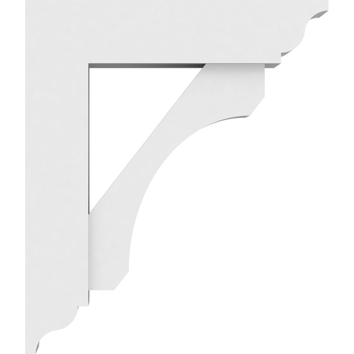 Ekena Millwork BKTP03X12X14LEC01 Exterior-Brackets-Braces - View #3