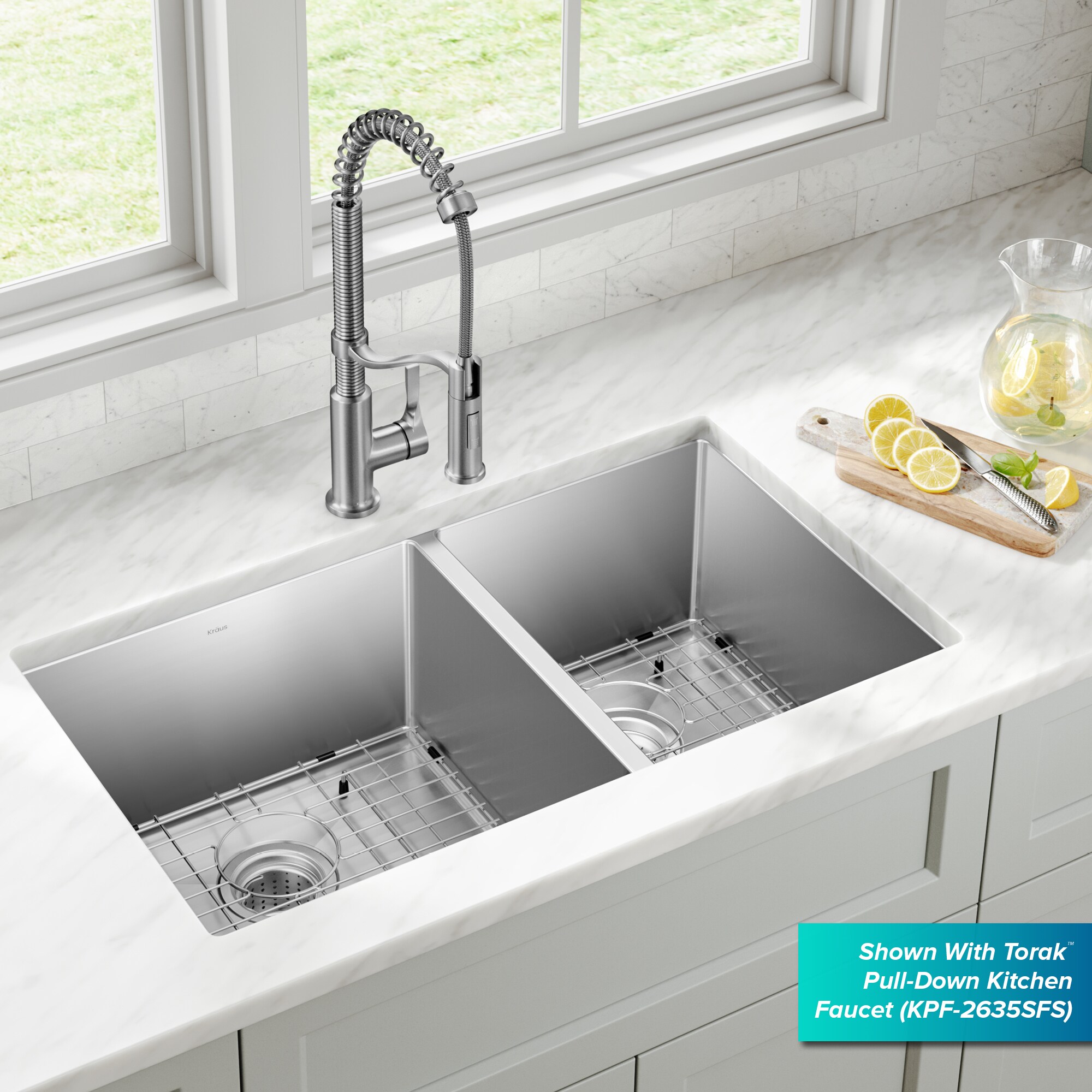 Kraus KHU103-33 Kitchen-Sinks - View #3