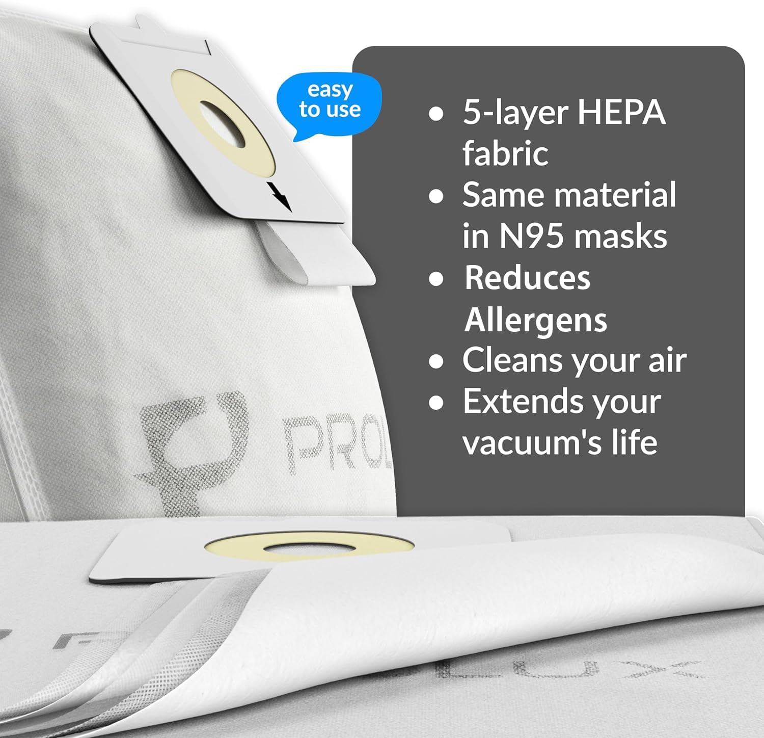 Prolux PL671 Vacuum-Bags - View #3