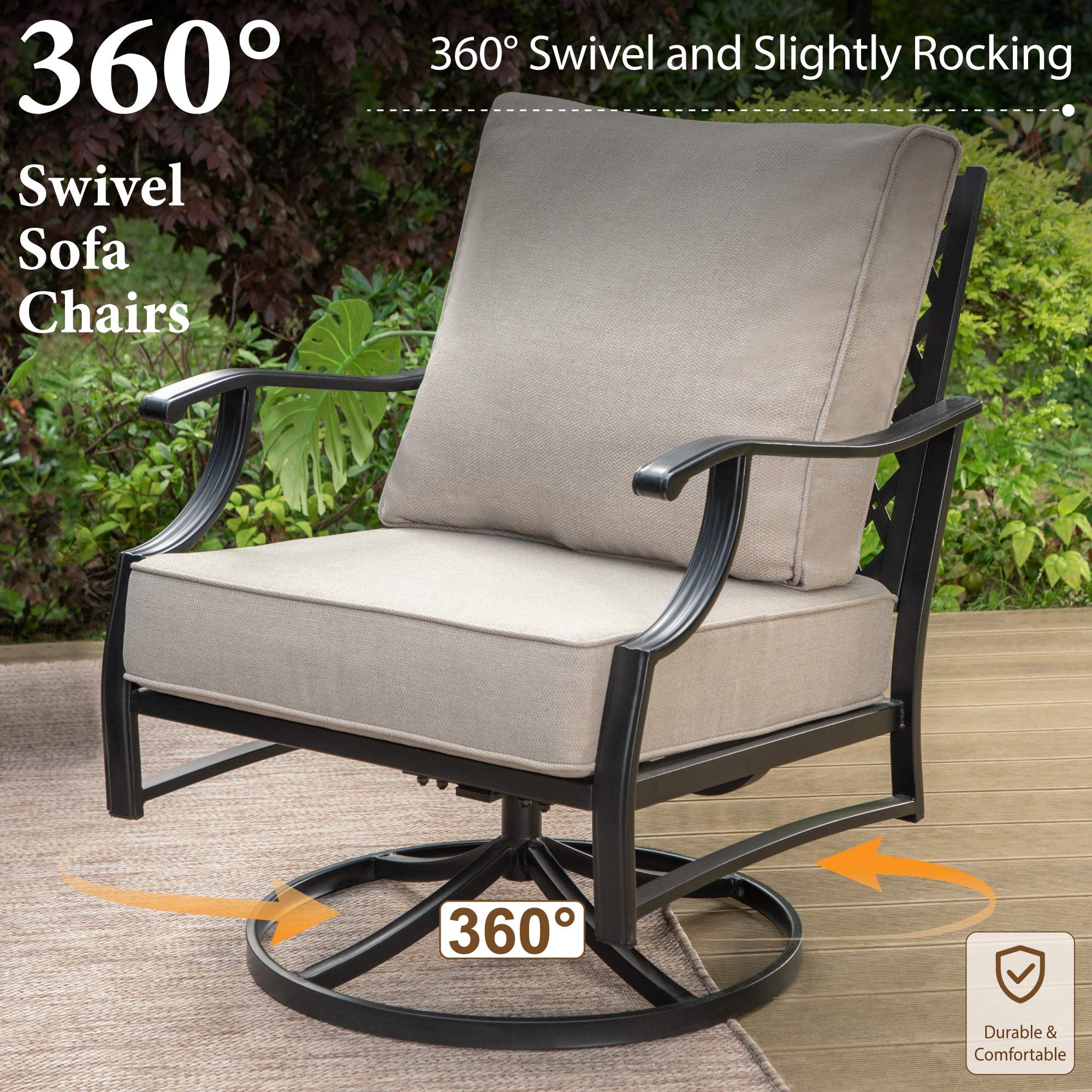 Sunshine Valley CP003-08-5 Patio-Conversation-Sets - View #4