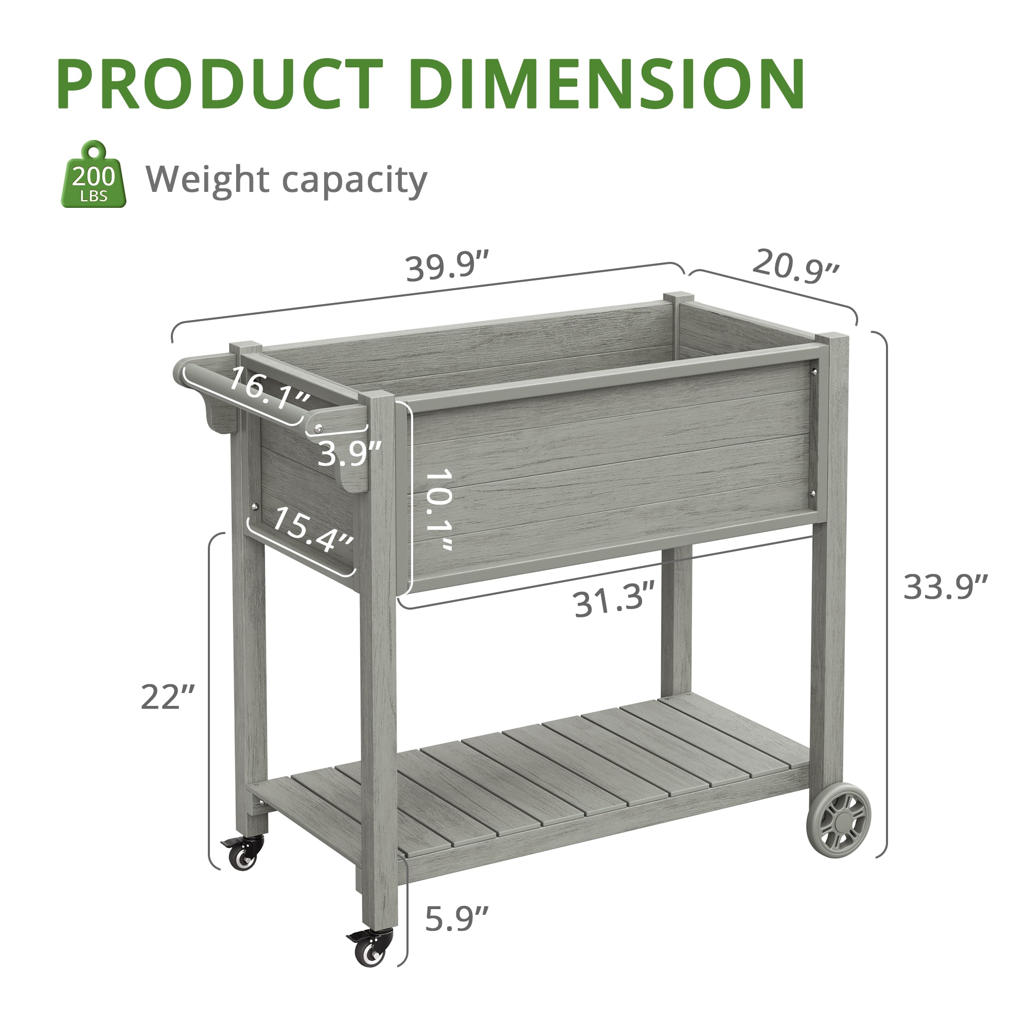 LUE BONA TX-002-05LS Raised-Garden-Beds - View #4