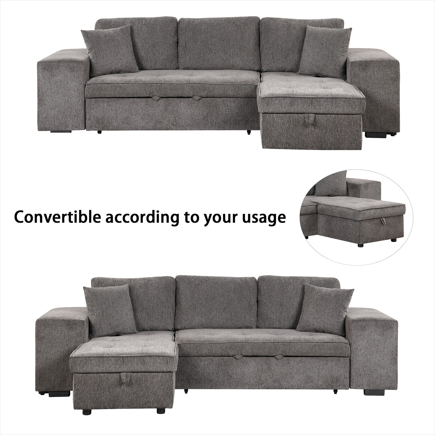 SunJet JP1S2SGDJJ50 Sofas-Loveseats - View #3
