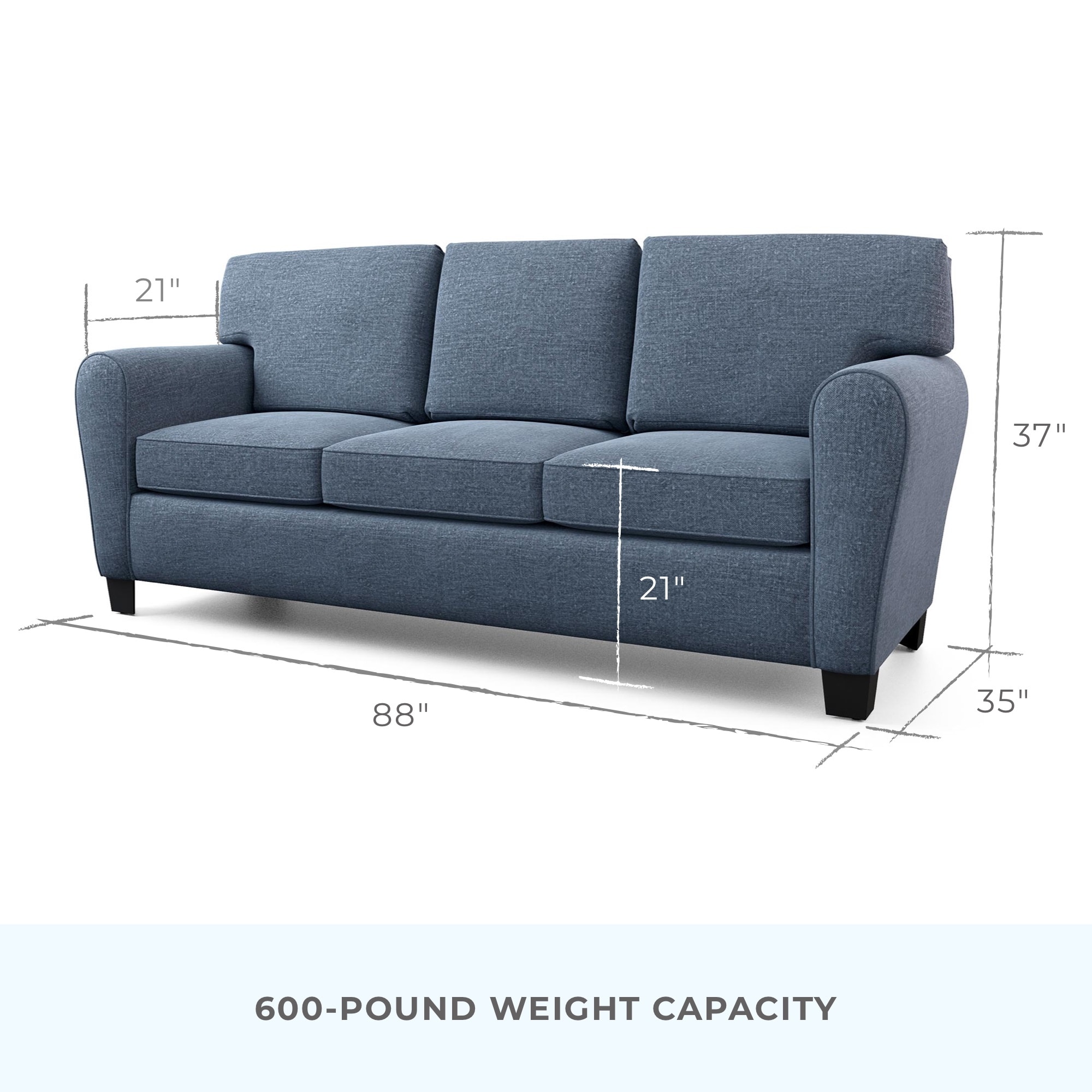 Brookside BS0004SOF00NV Sofas-Loveseats - View #7