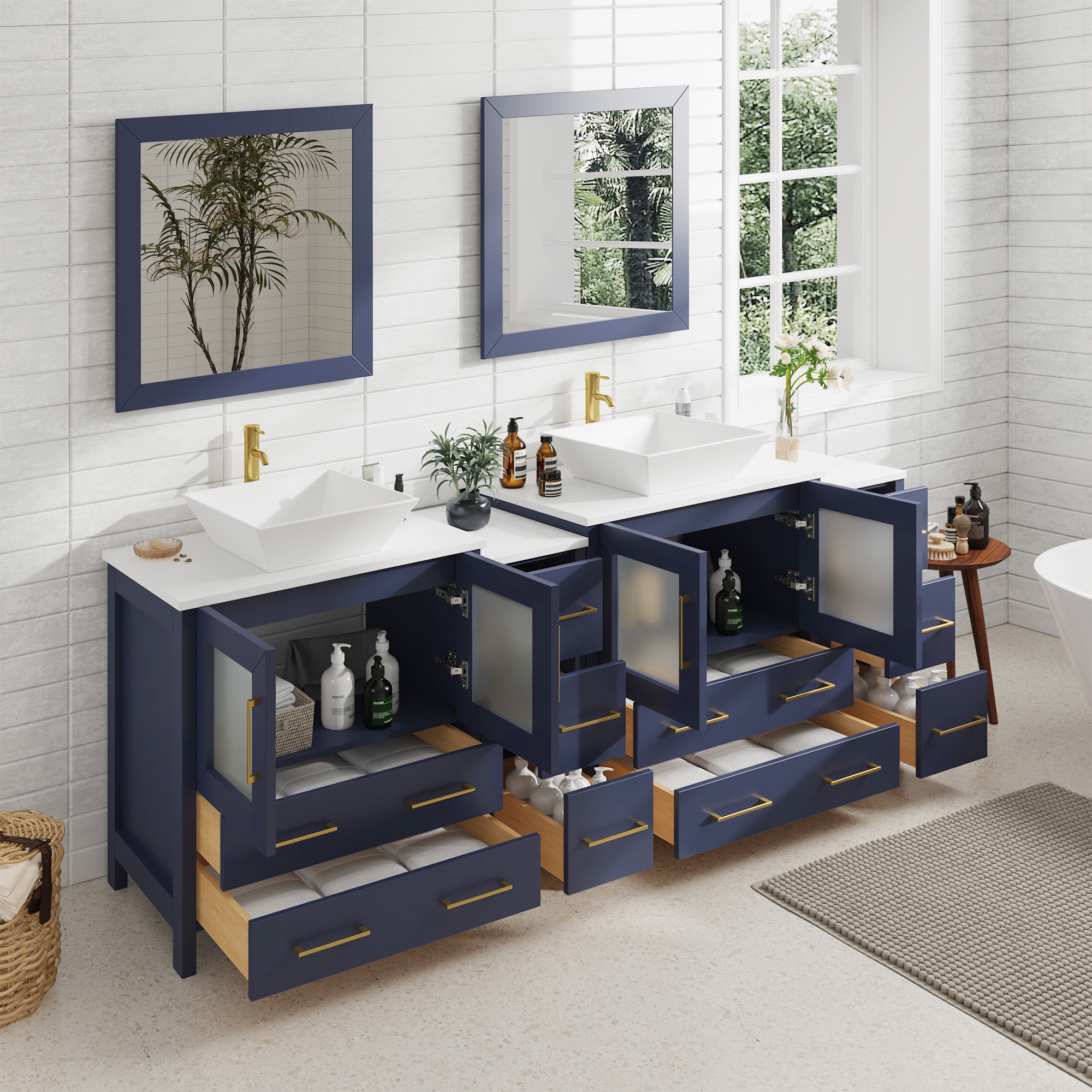 Vanity Art VA3130-84B Bath-Vanity-Combo - View #3