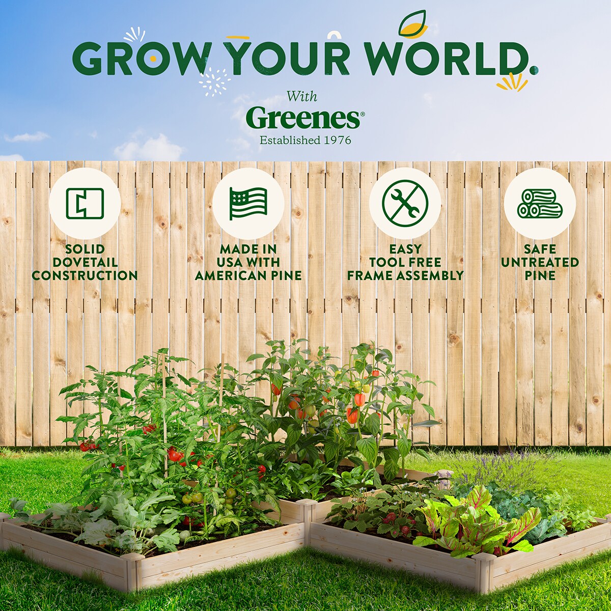 Greenes Fence RCP4T4S24B Raised-Garden-Beds - View #8