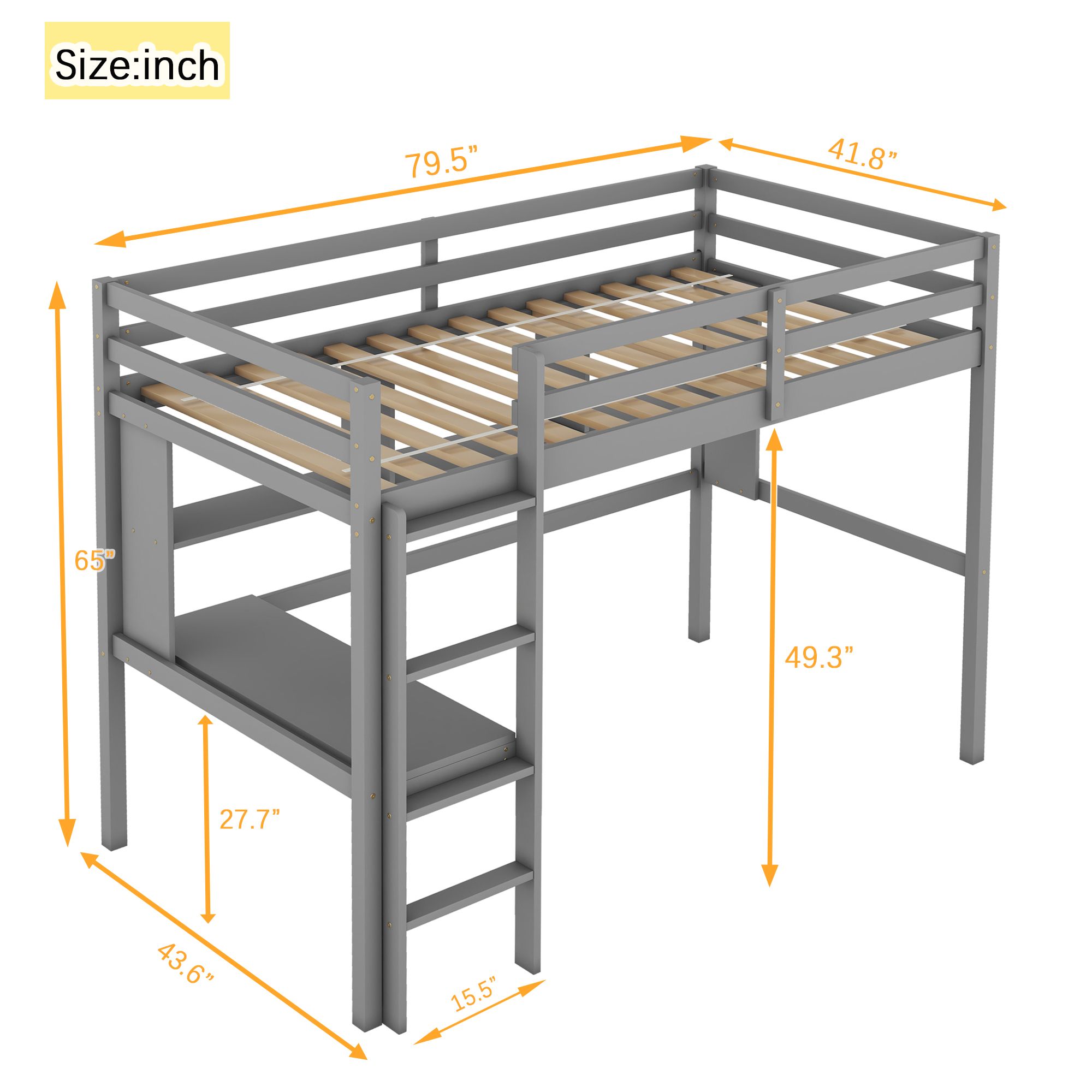 Yiekholo LL-1962AAE Bunk-Beds - View #4