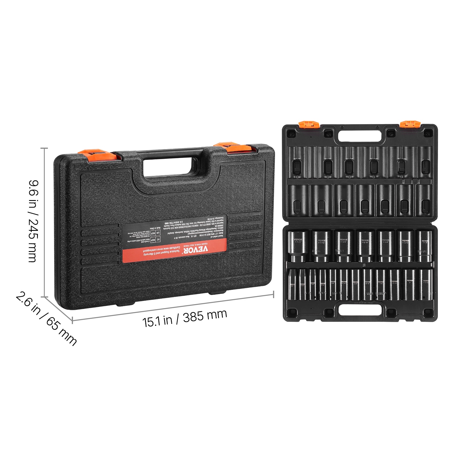 SKYSHALO CJTT12IN19PCSD001V0 Impact-Socket-Sets - View #9