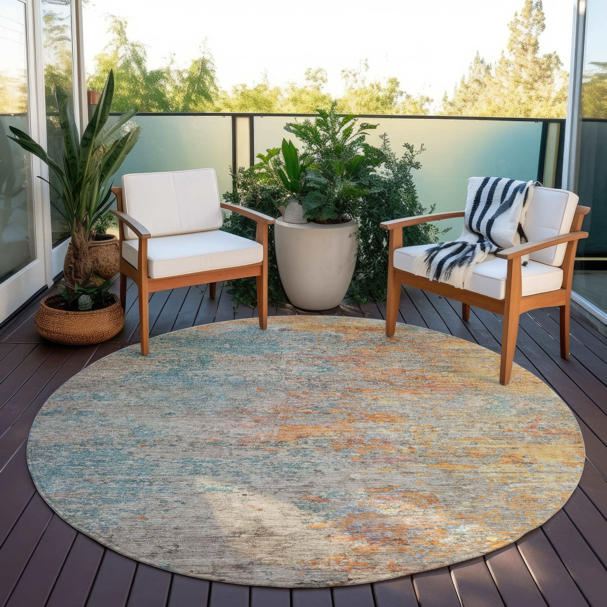 Addison Rugs ACN1298TE8RO rugs - View #7