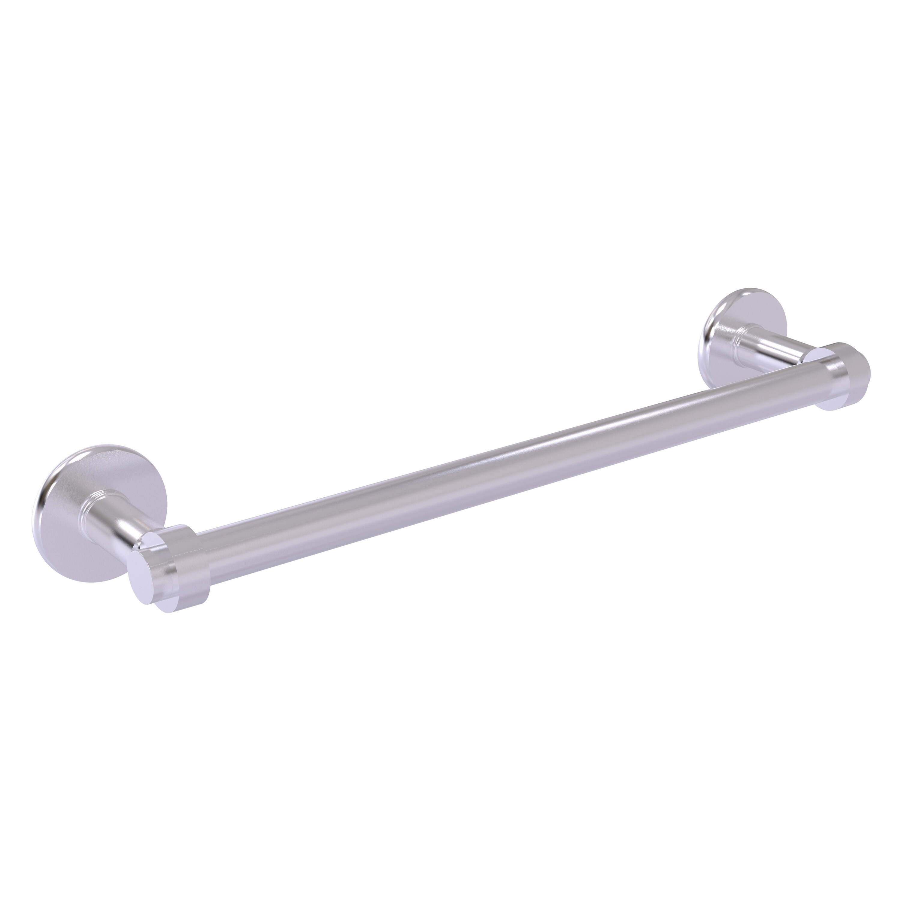 Allied Brass 2051/18-SCH Continental 18-in Satin Chrome Wall mount Single Towel Bar