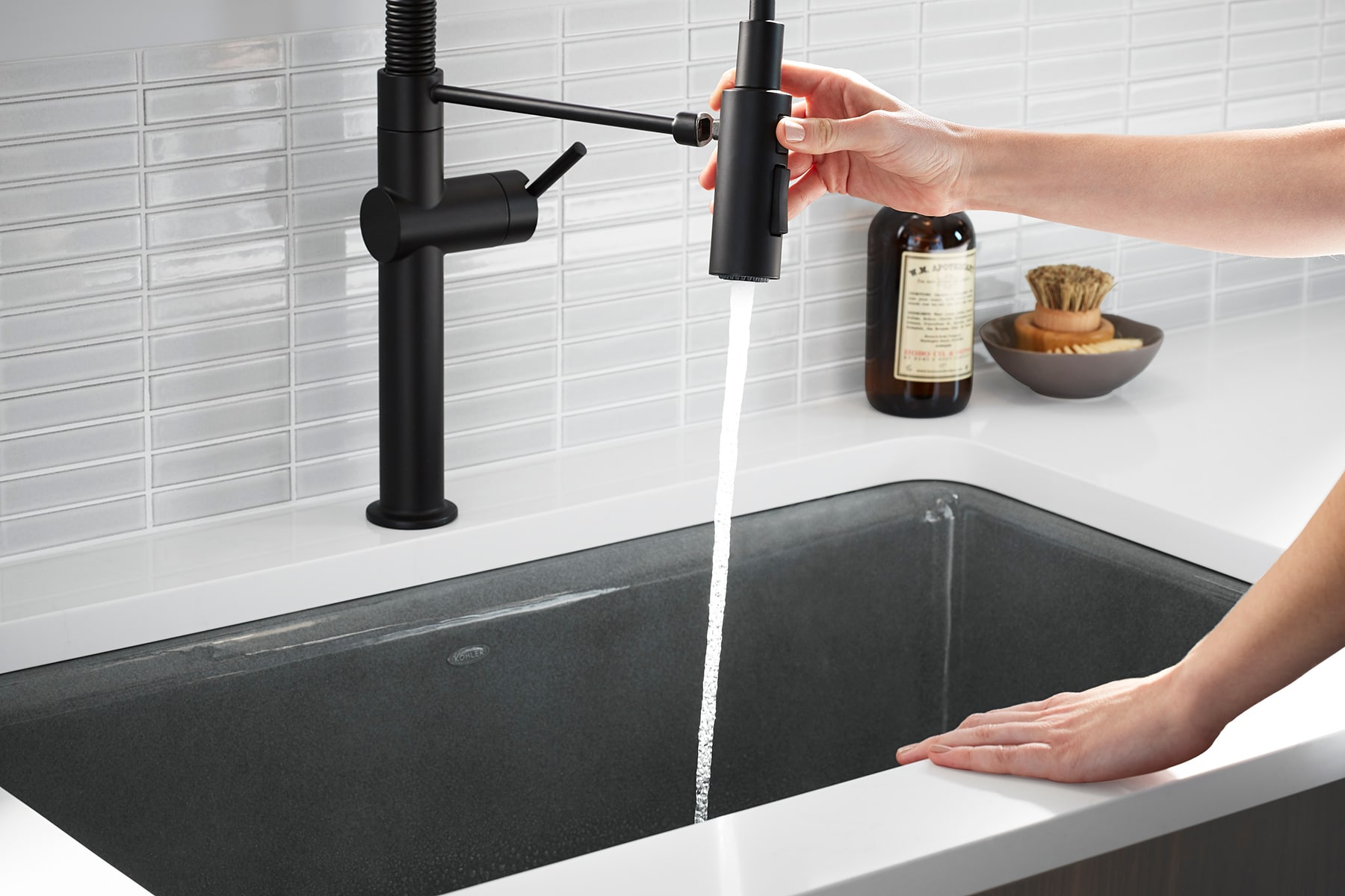 KOHLER K-22972-BL Kitchen-Faucets - View #3