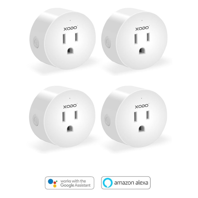 Xodo Smart Plug 120-Volt 1-Outlet Indoor/Outdoor Smart Plug (2-Pack) in the Smart  Plugs department at
