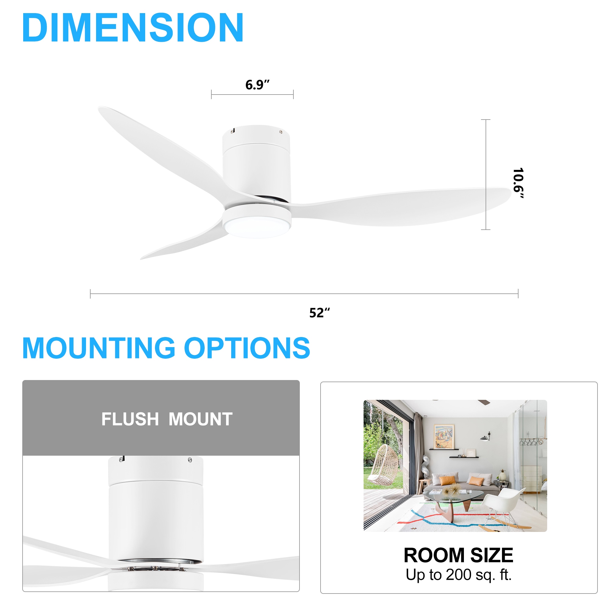 Breezary 30028-AW Ceiling-Fans - View #10