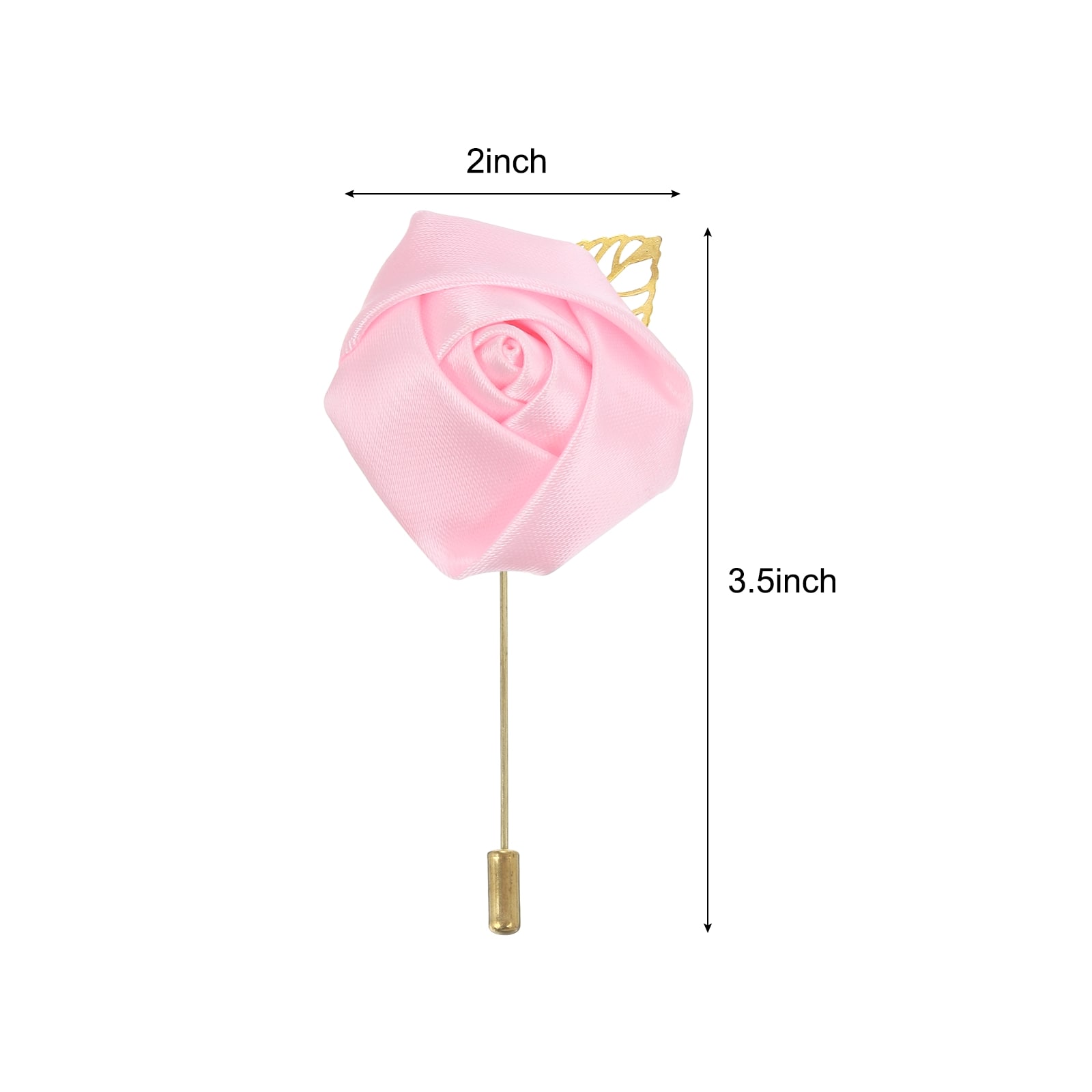 Unique Bargains 6pcs Groom Boutonnieres Rose Boutonnieres Pins for Men ...