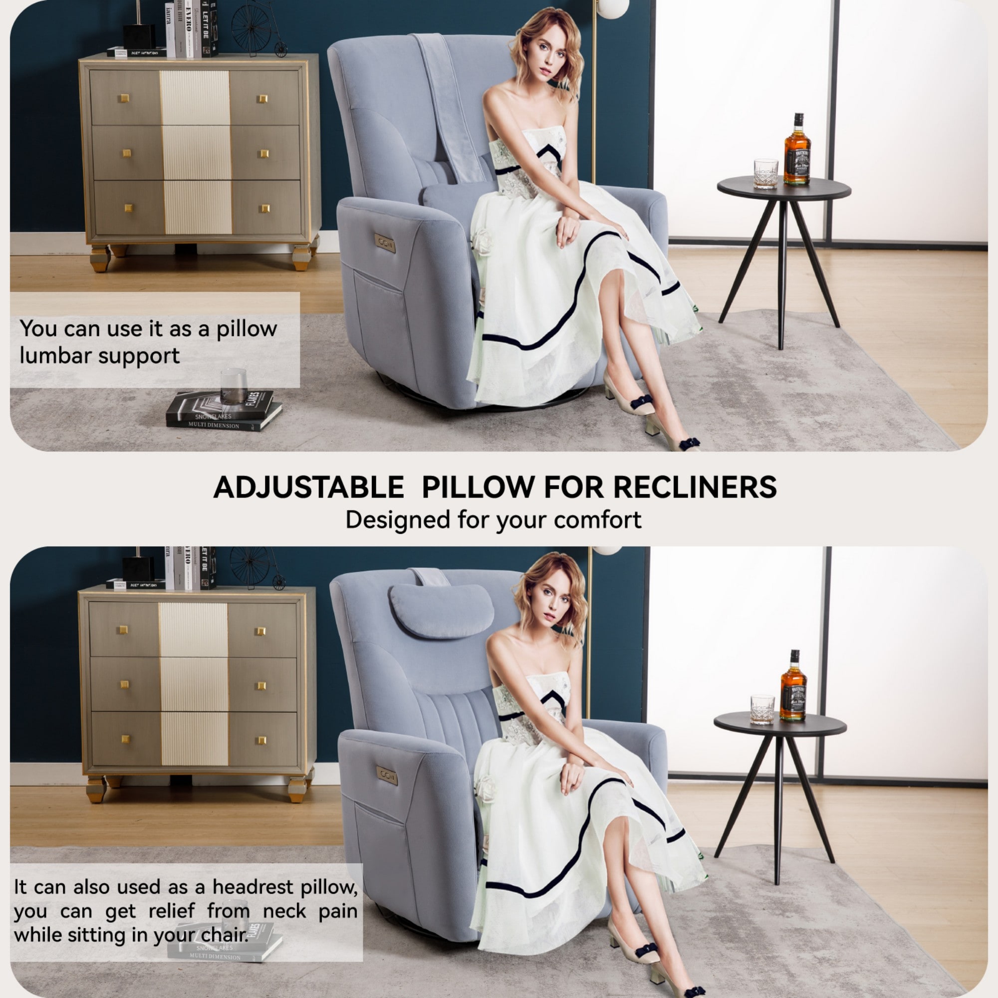Boyel Living BL-CM808BL recliners - View #6