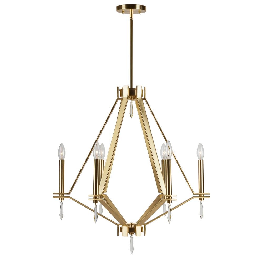 soft gold chandelier