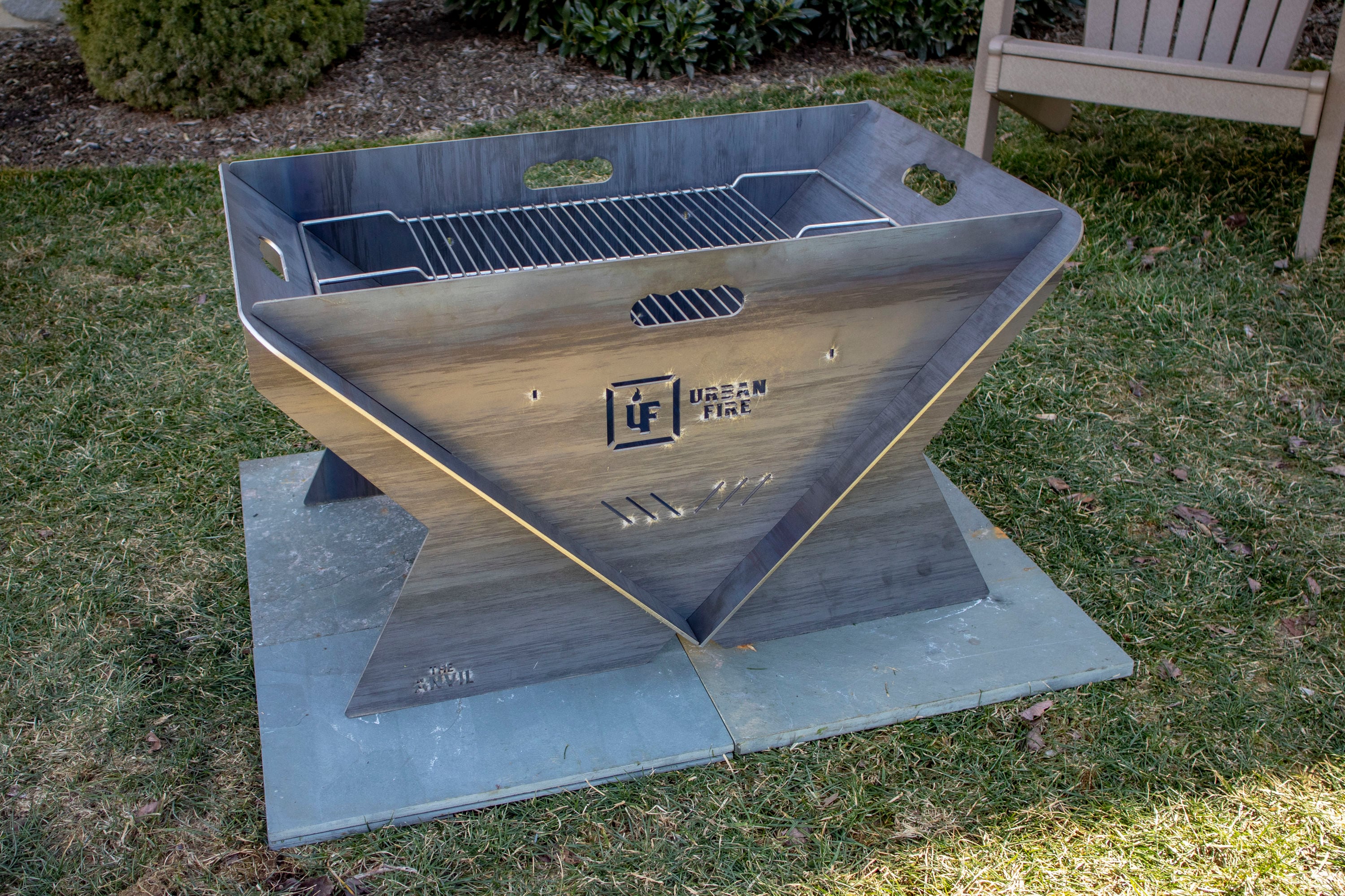 YardCraft AFP-GR Outdoor-Woodburning-Firepits - View #3