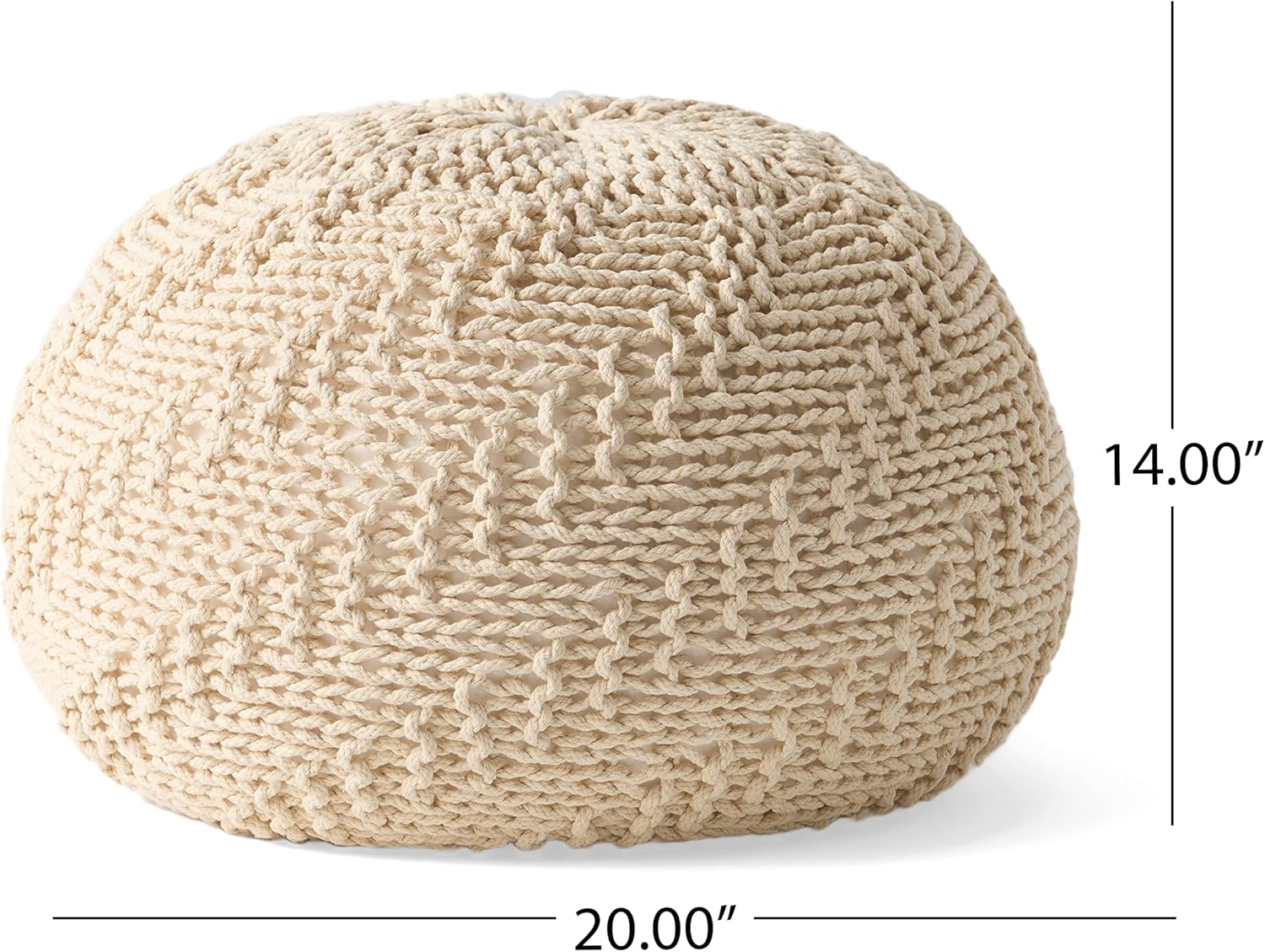 Huluwat T-495.00IVY Indoor-Ottomans - View #2