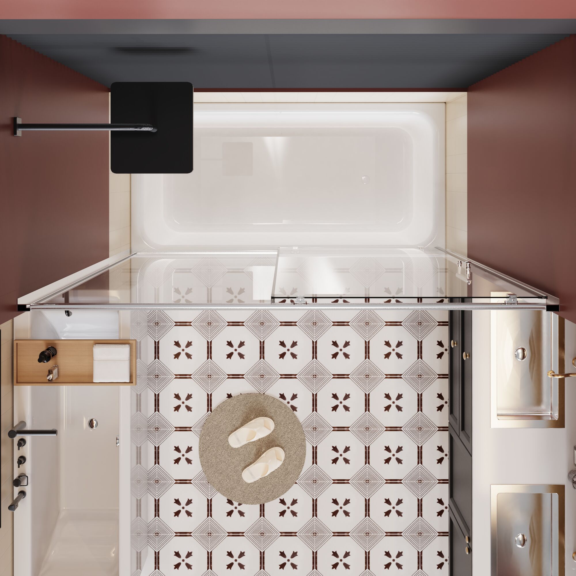 GLANZEND 6514FXEM5 Shower-Doors - View #4